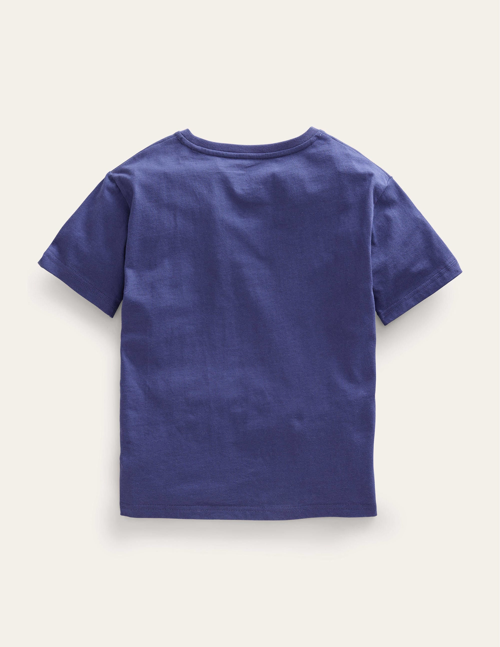 Mini Fun Appliqué T-shirt-Soft Starboard Blue - Image 2