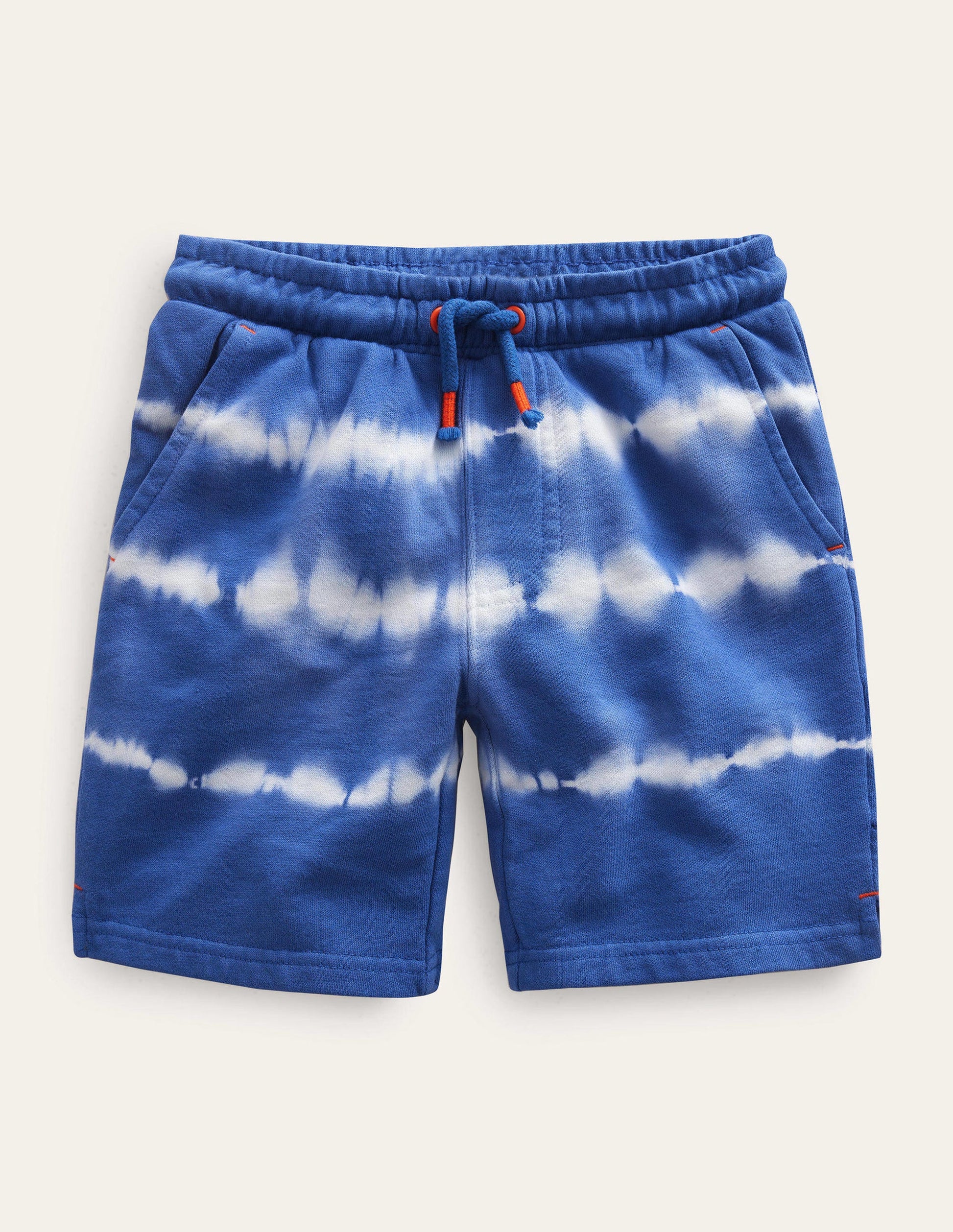 Tie Dye Garment Shorts-Indigo Tie Dye-1
