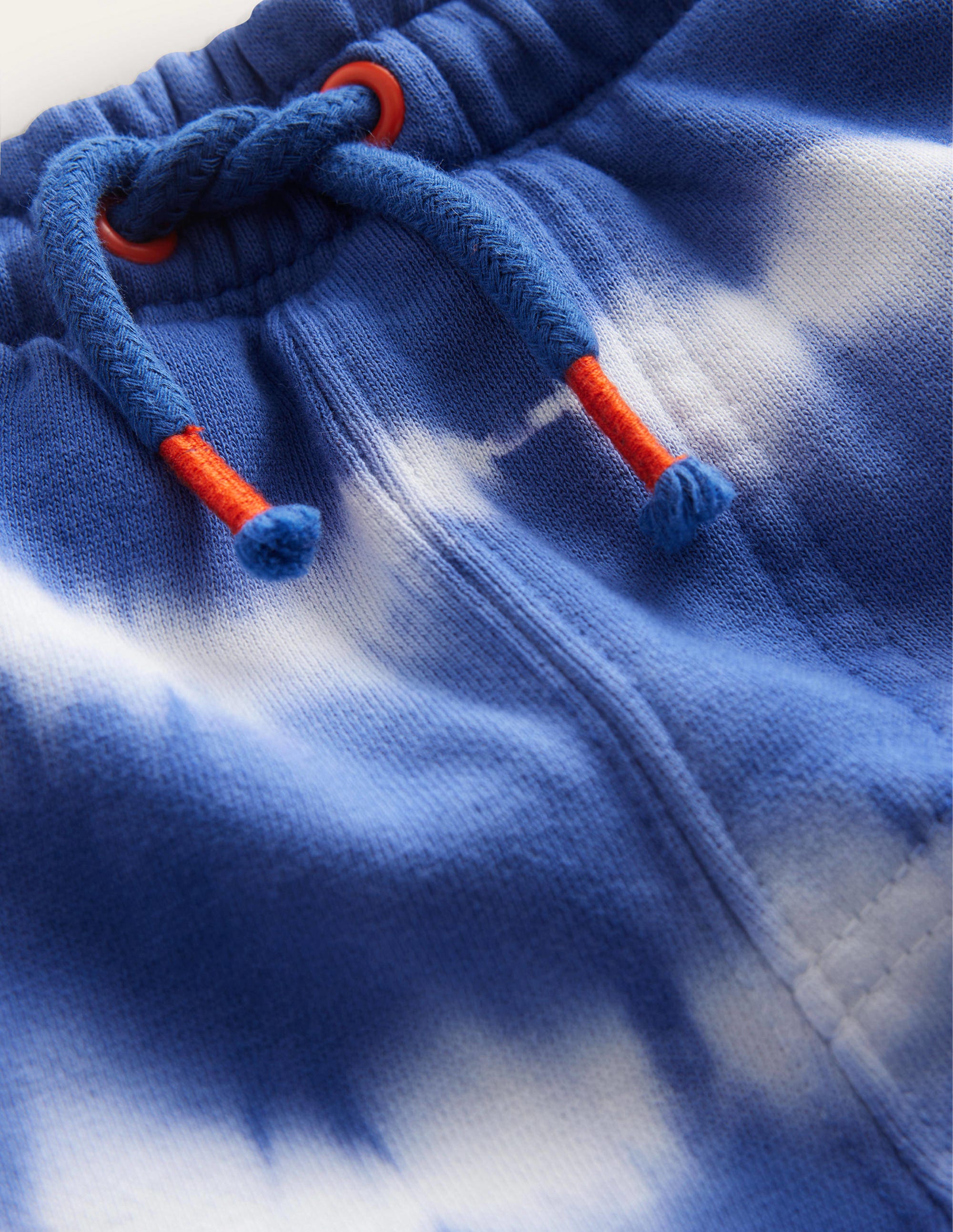 Tie Dye Garment Shorts-Indigo Tie Dye - Image 3