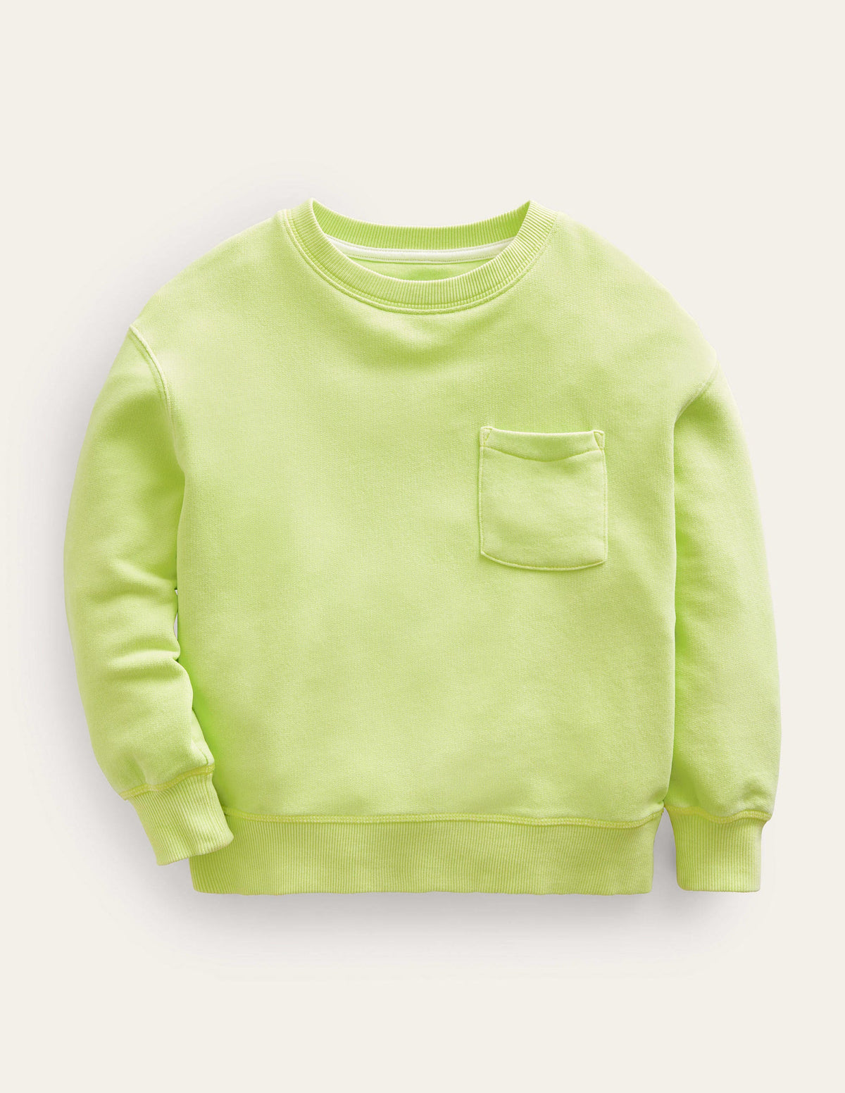 Supersoft Sweatshirt-Neon Yellow-1