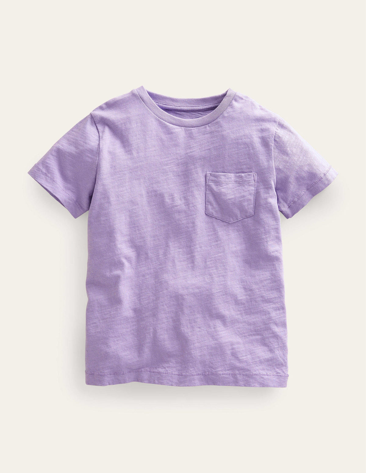 Washed Slub T-shirt-Misty Lavender-1