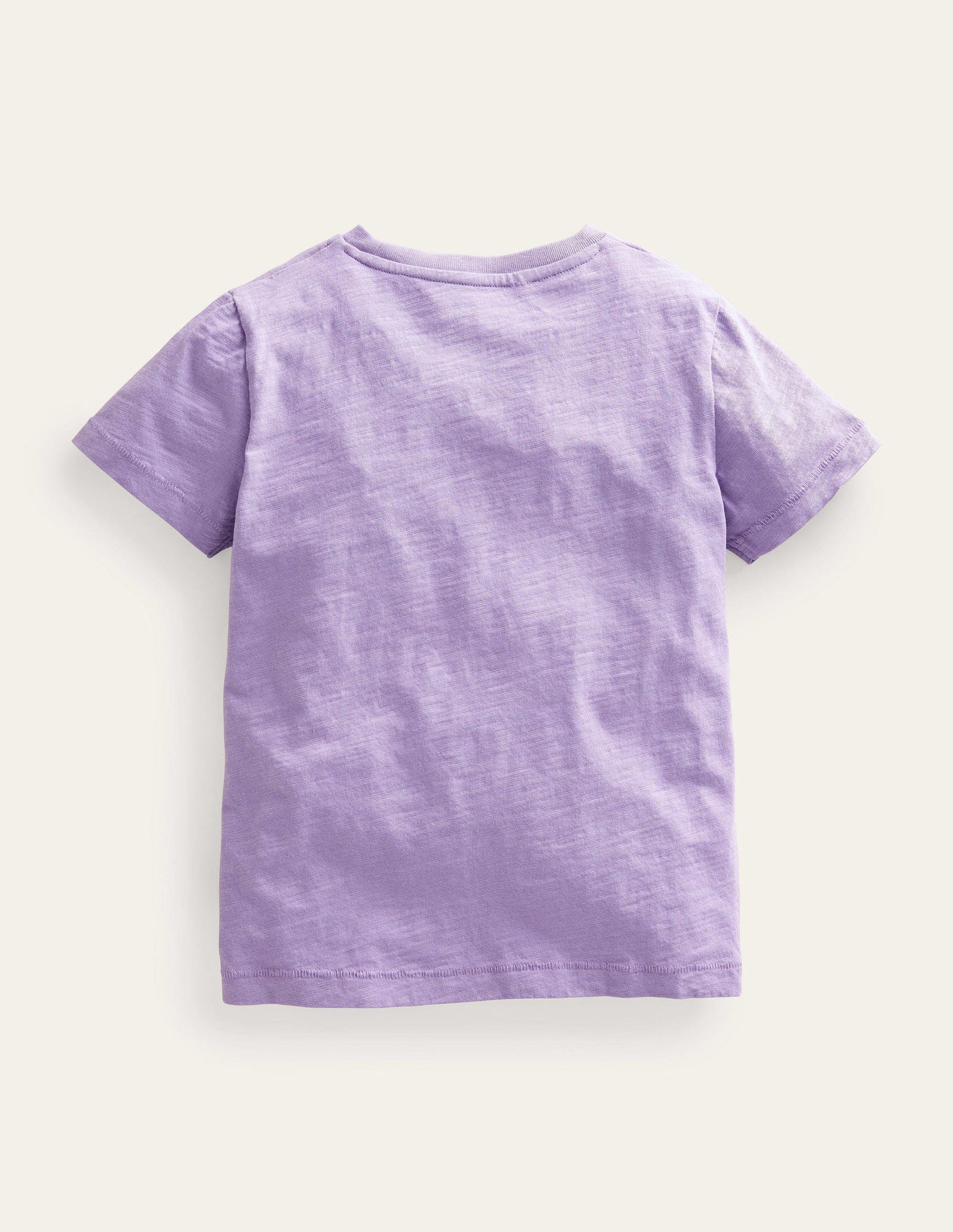 Washed Slub T-shirt-Misty Lavender-2