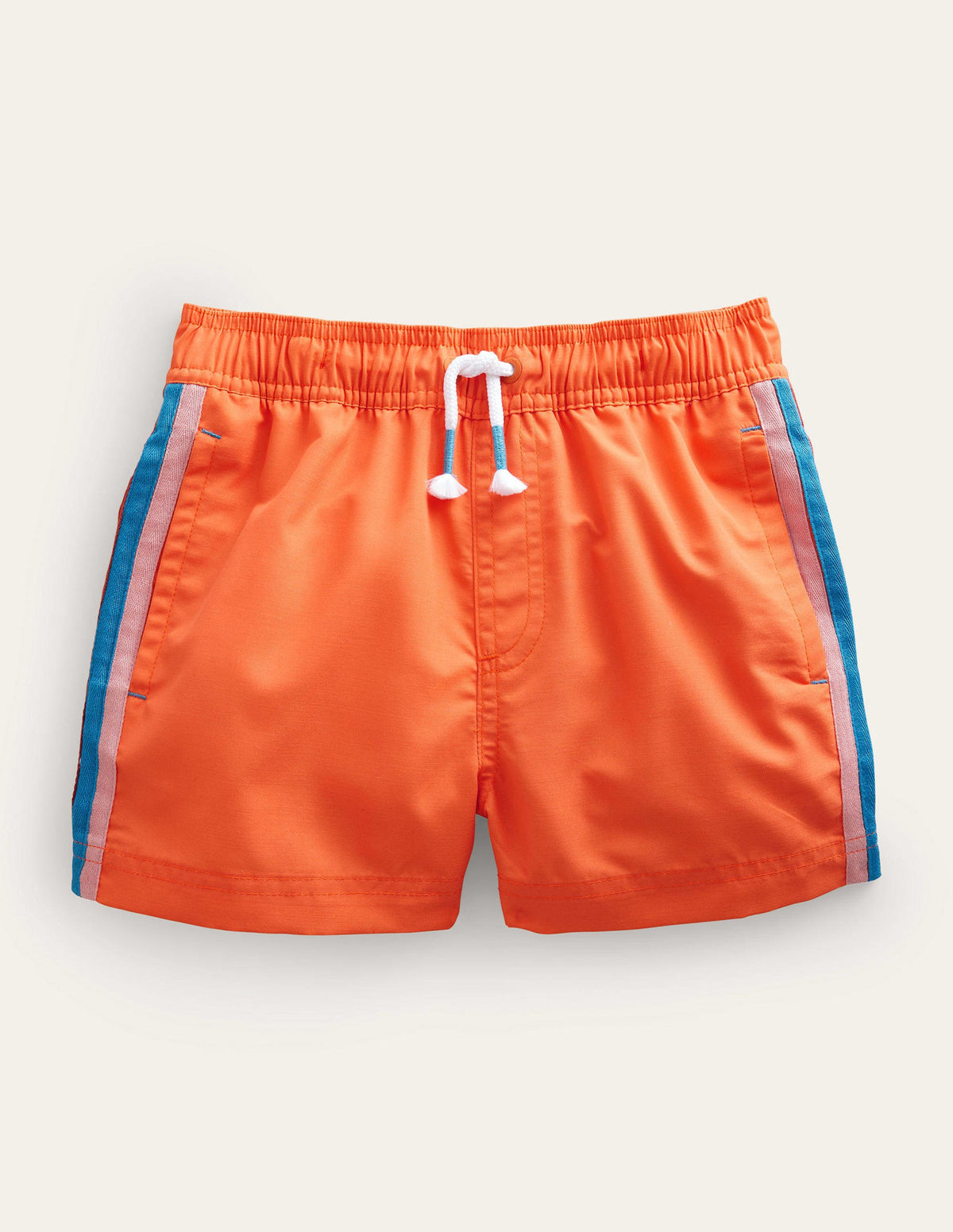 Sporty Stripe Short-Fire Opal-1