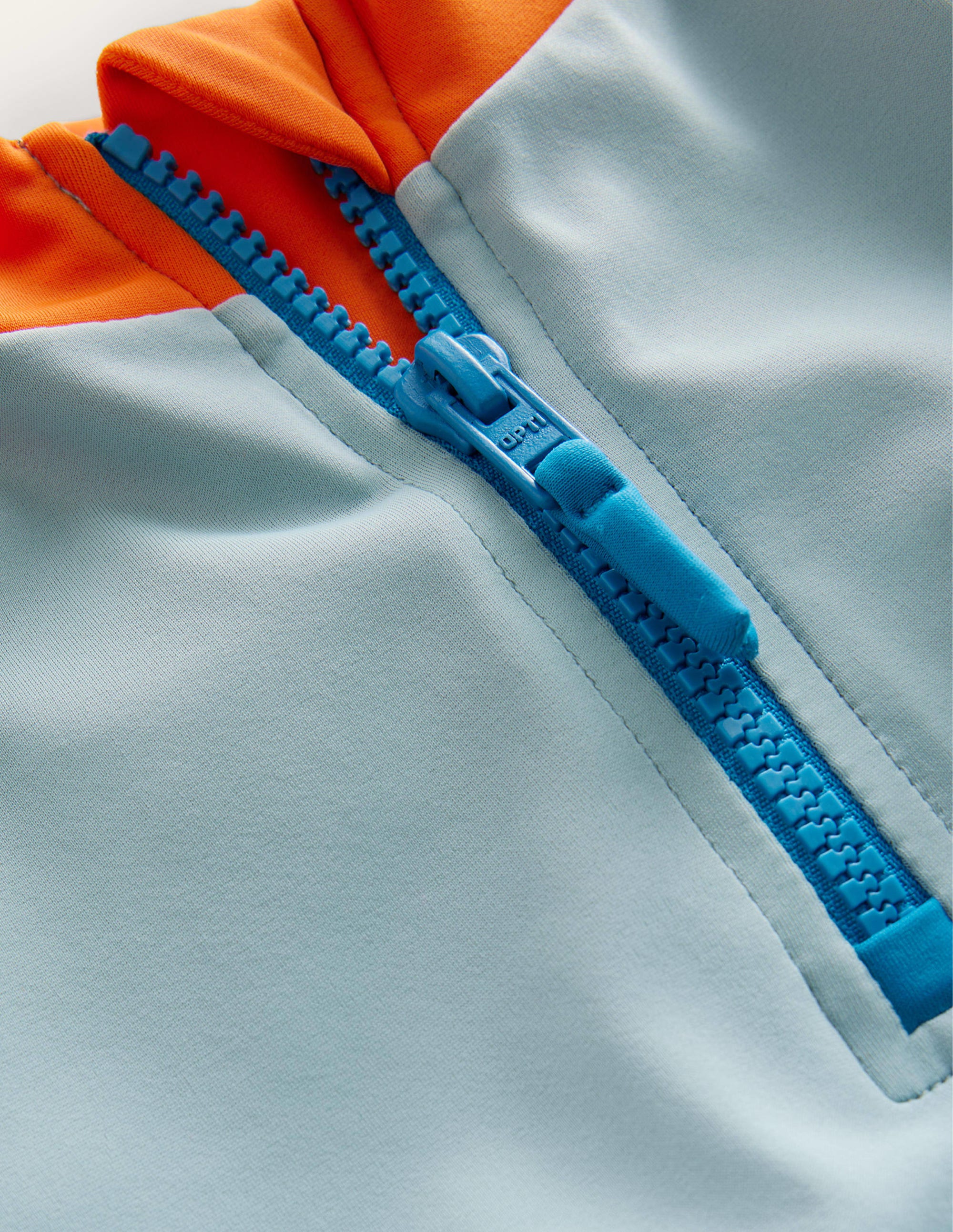 Half Zip Rash Vest-Tourmaline - Image 3