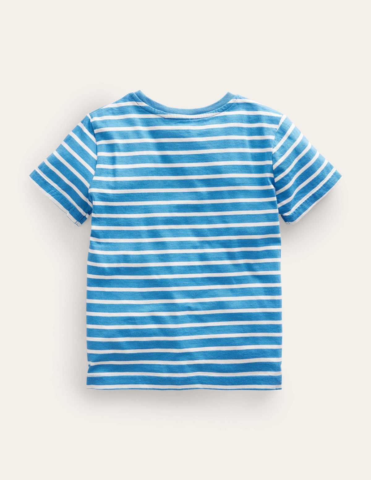 Lift-the-flap Truck T-Shirt-Elizabethan Blue/ Ivory Truck-2
