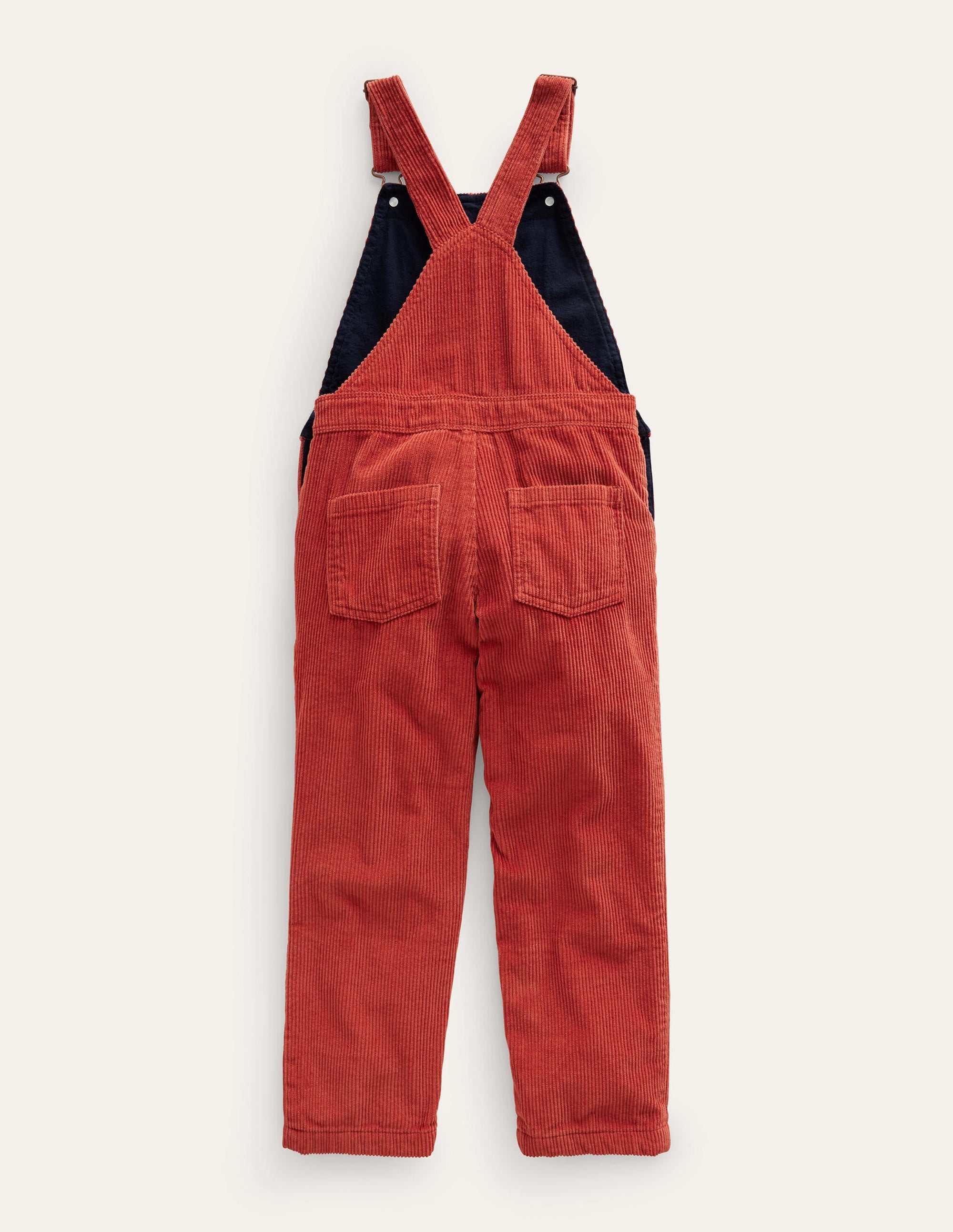 Cord Utility Dungarees-Roasted Chestnut - Image 2