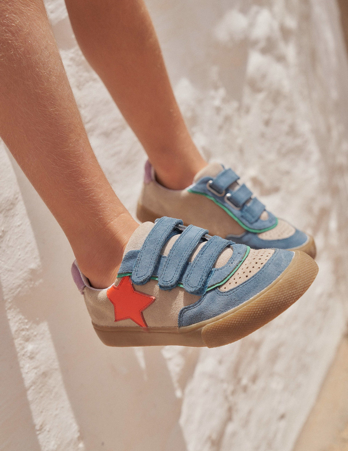 Leather Low Tops (Boys)-Multi - Image 4