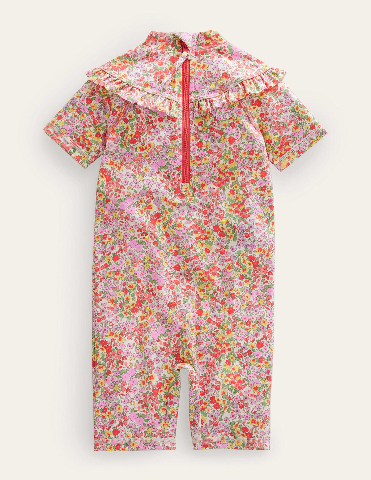 Frilly Surf Suit-Multi Spring Time Floral-2