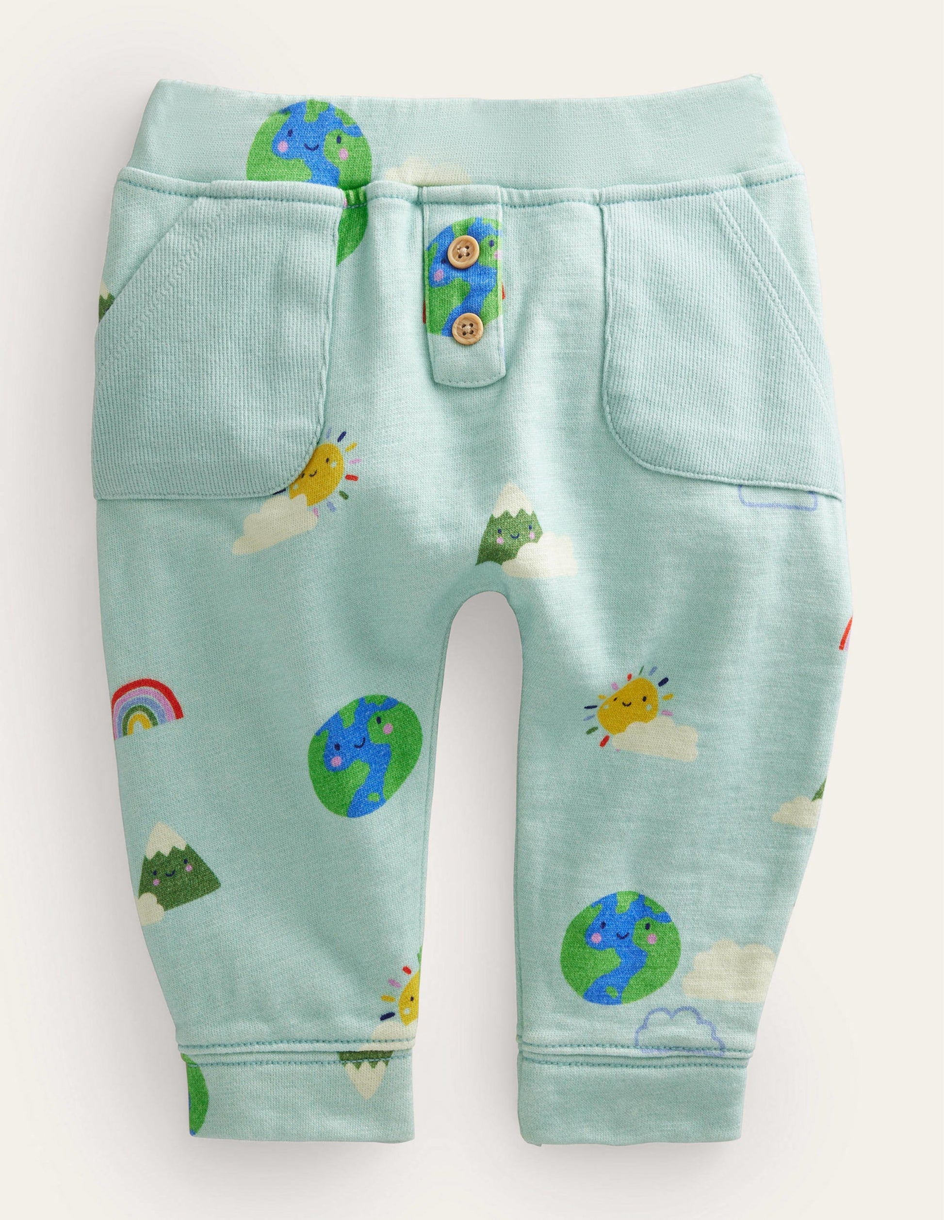 Printed Jersey Bottoms-Multi Weather-1