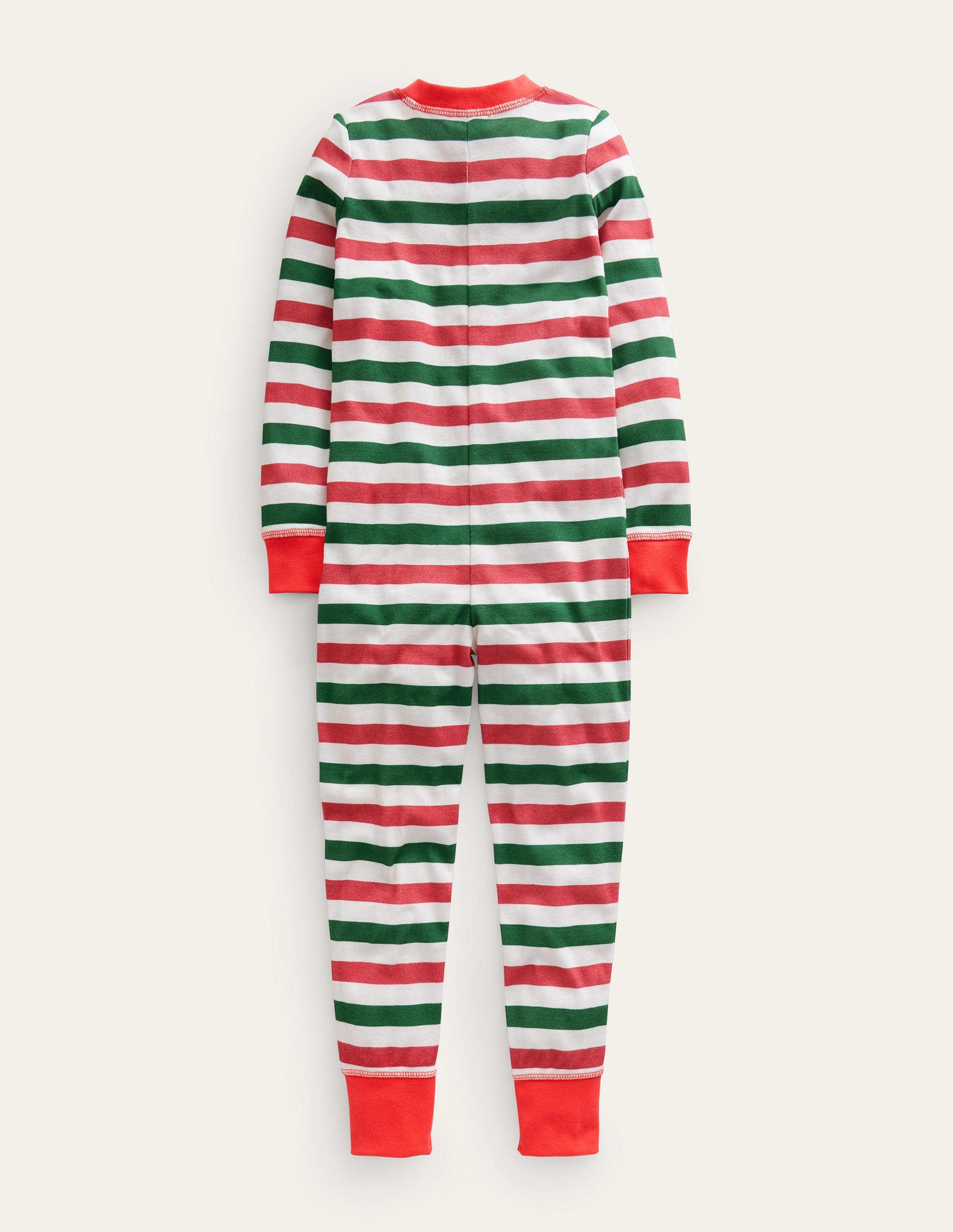 Snug All-In-One Pyjamas-Multi Stripe-2