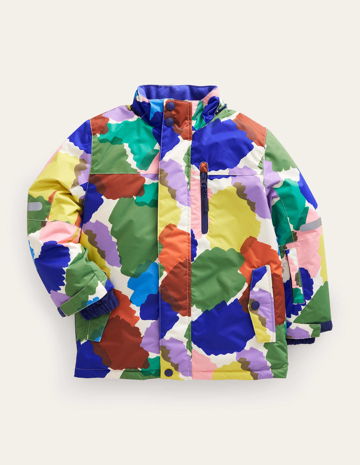 All-weather Waterproof Jacket-Painterly Patch - Image 5