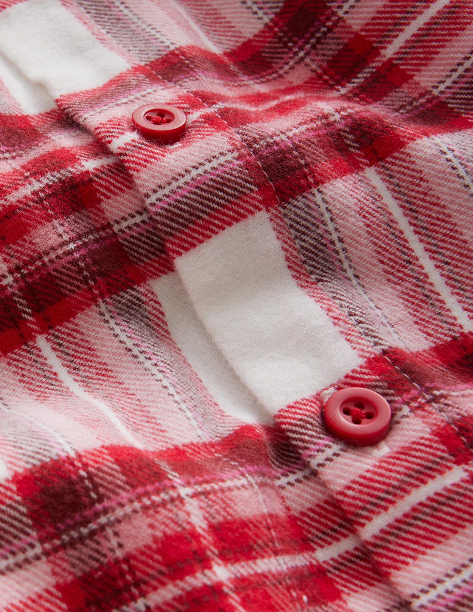 Woven Pyjamas Set-Pink Check - Image 3