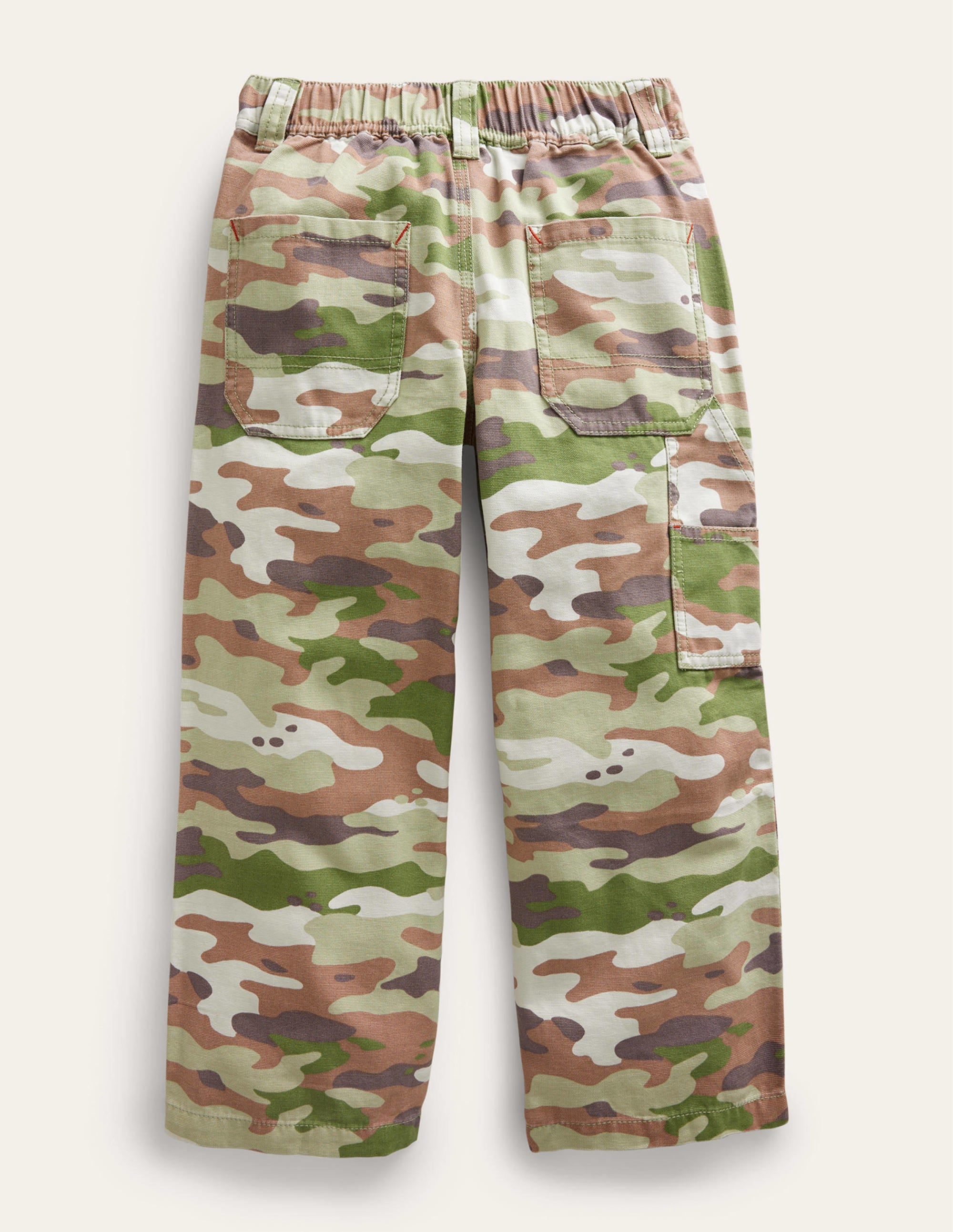 Canvas Trousers-Green Camo - Image 2