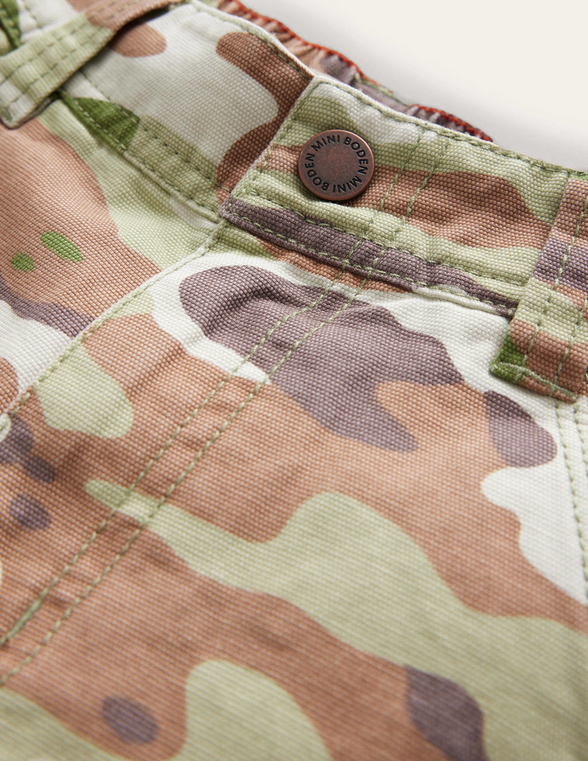 Canvas Trousers-Green Camo - Image 3