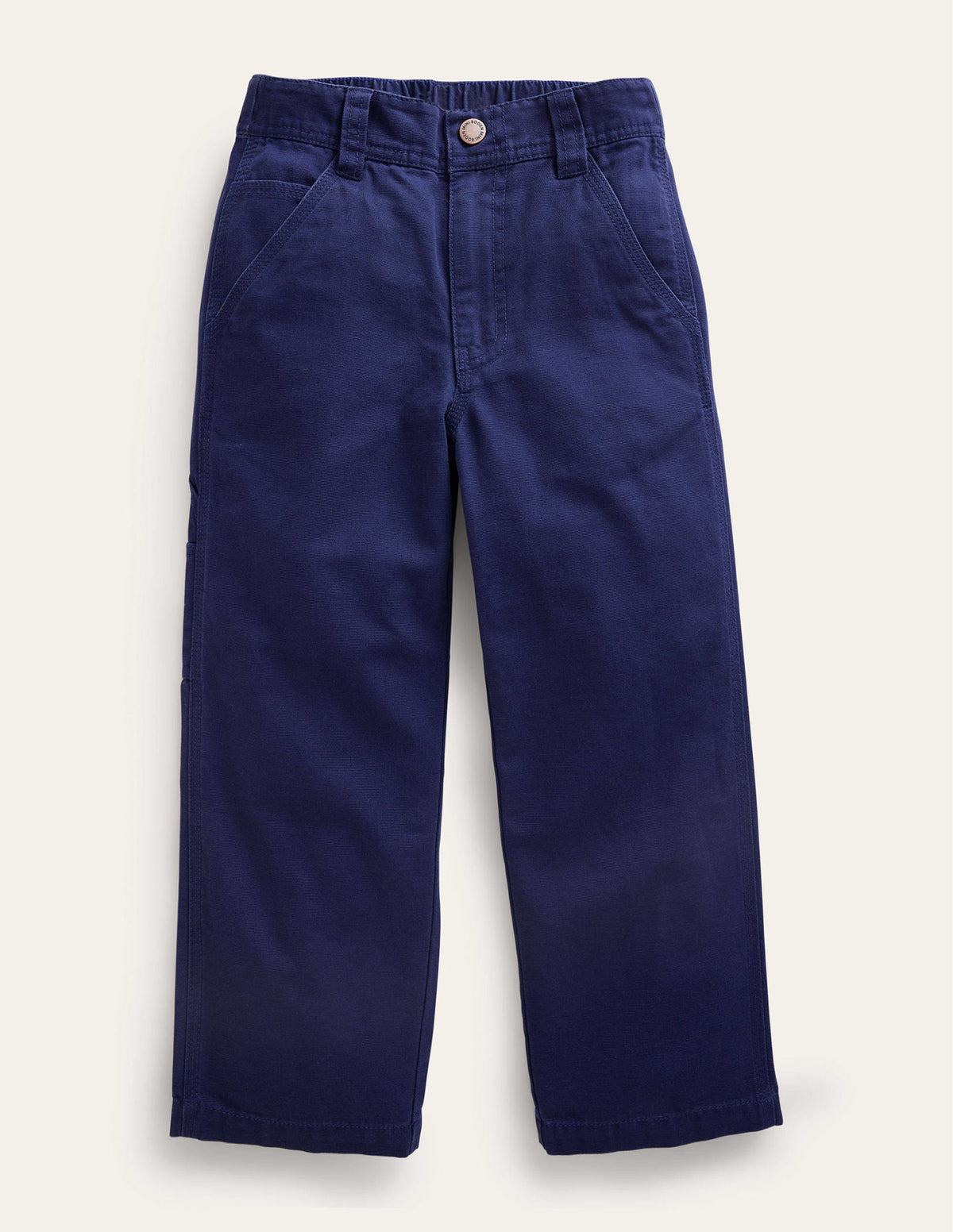 Canvas Trousers-College Navy - Image 1