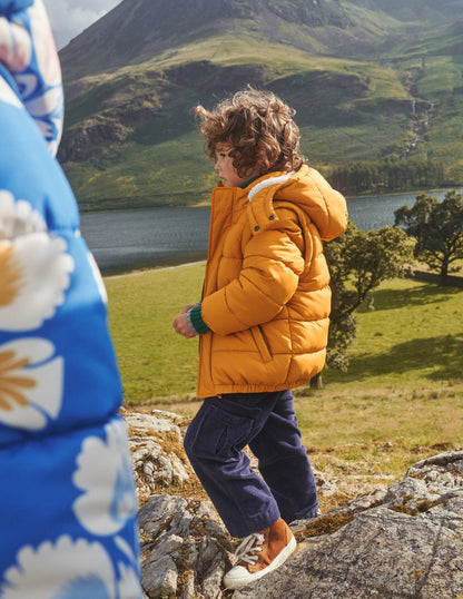 2-in-1 Padded Coat-Brioche Yellow-5