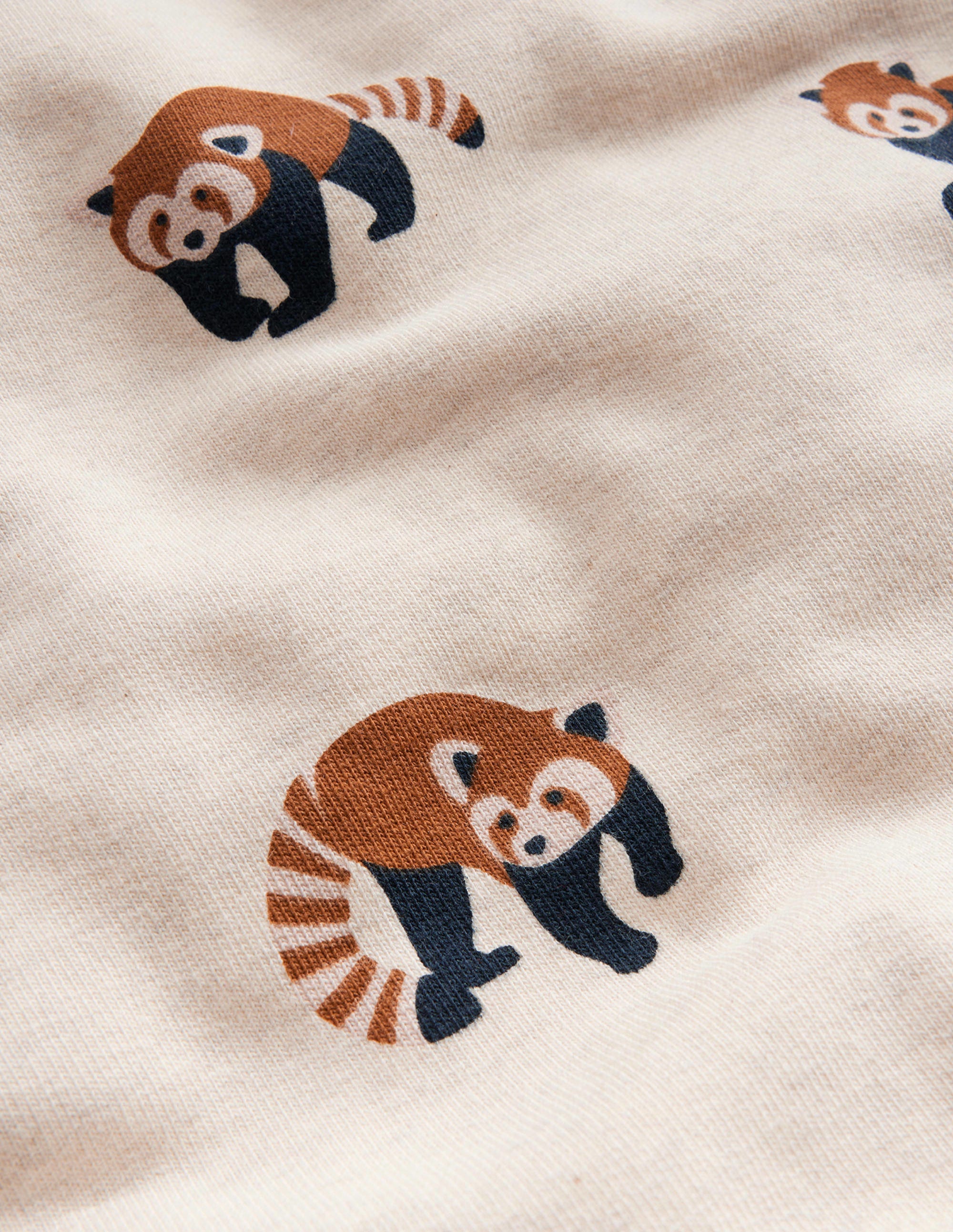 Printed Sweatshirt-Red Panda Print - Image 3