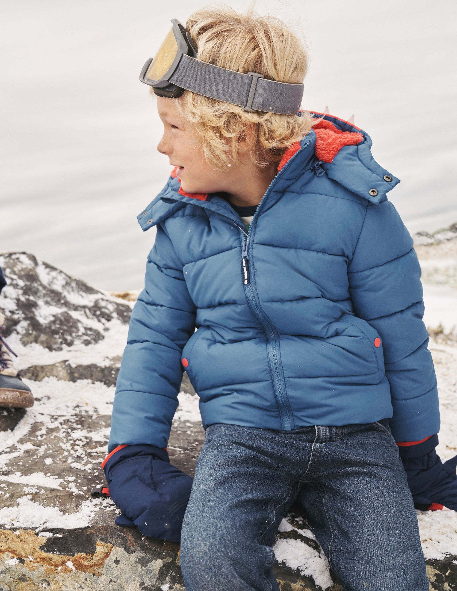 Fun Padded Jacket-Shark-5