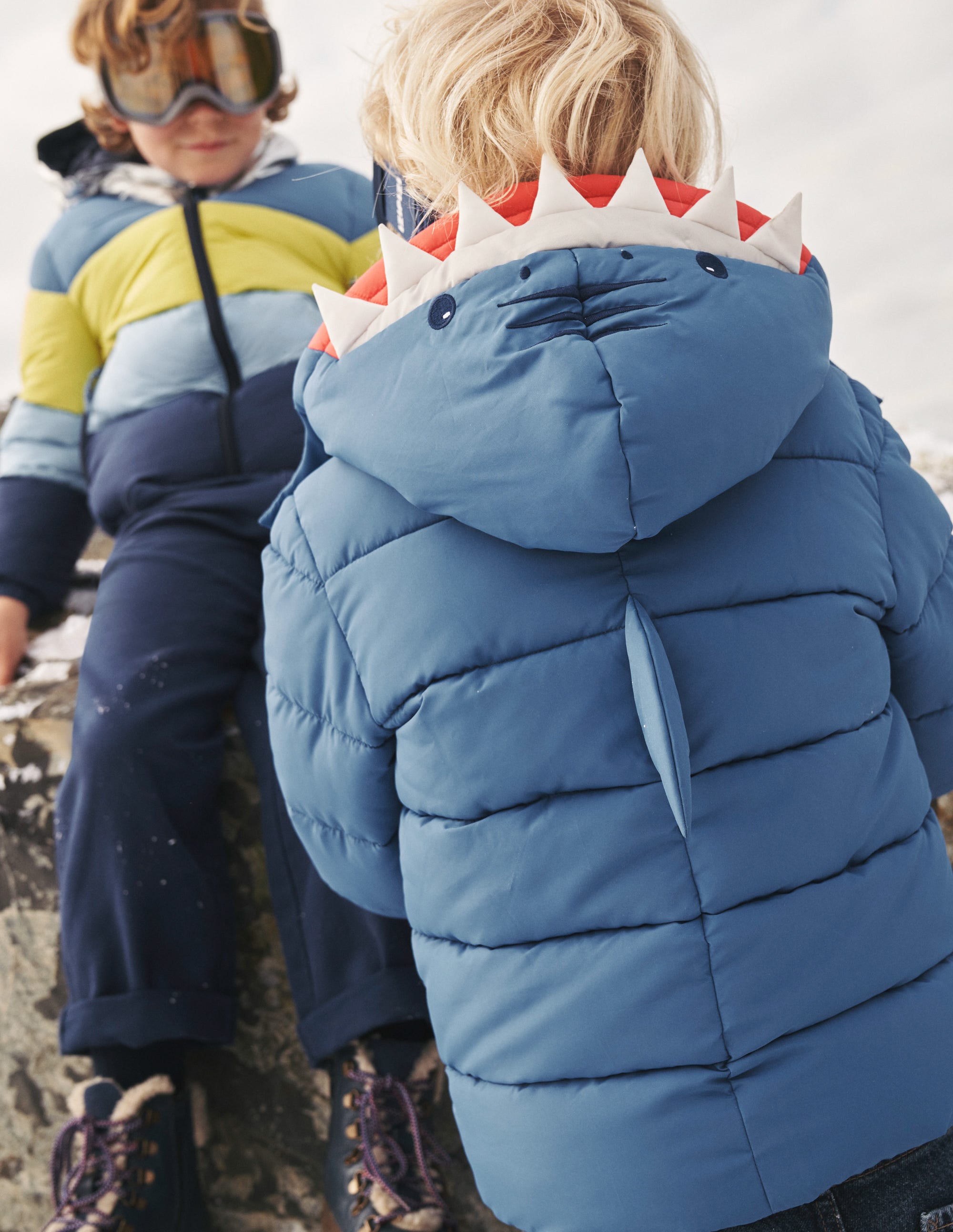 Fun Padded Jacket-Shark - Image 6