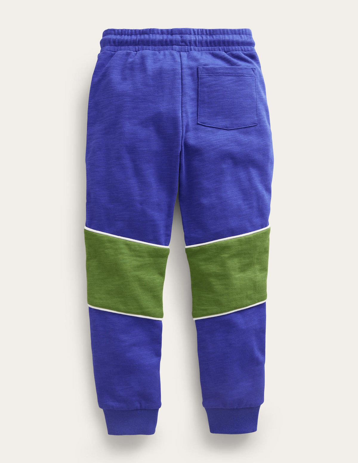 Slim Sporty Joggers-Brilliant Blue - Image 2