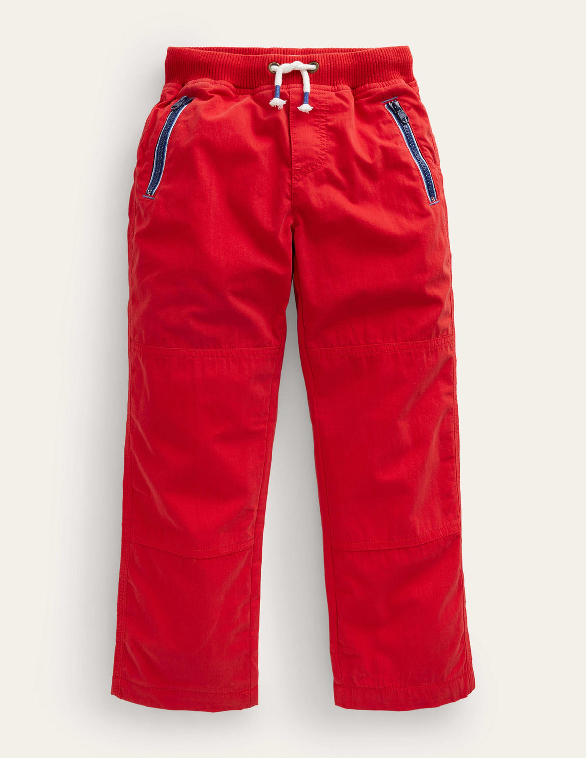 Cosy Lined Trousers-Rouge Red-1