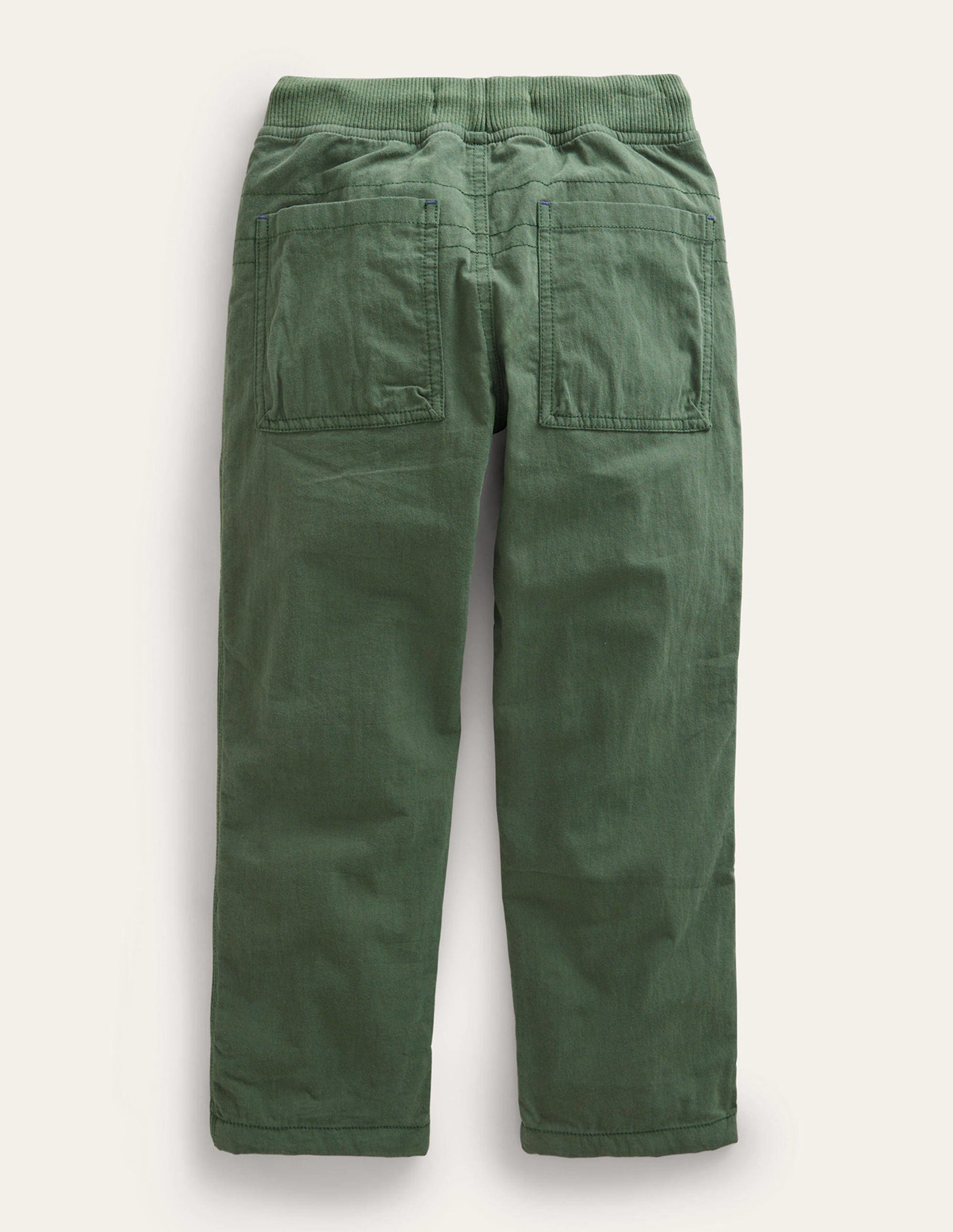 Cosy Lined Trousers-Monster Green-2