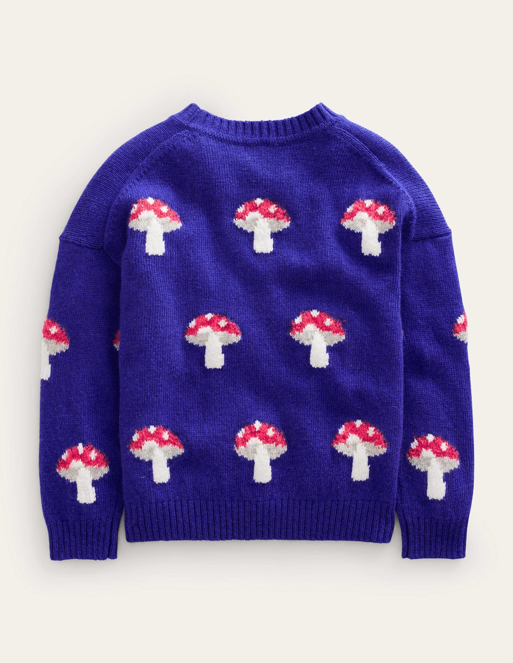 Wow All Over Jacquard Jumper-Bluing-2