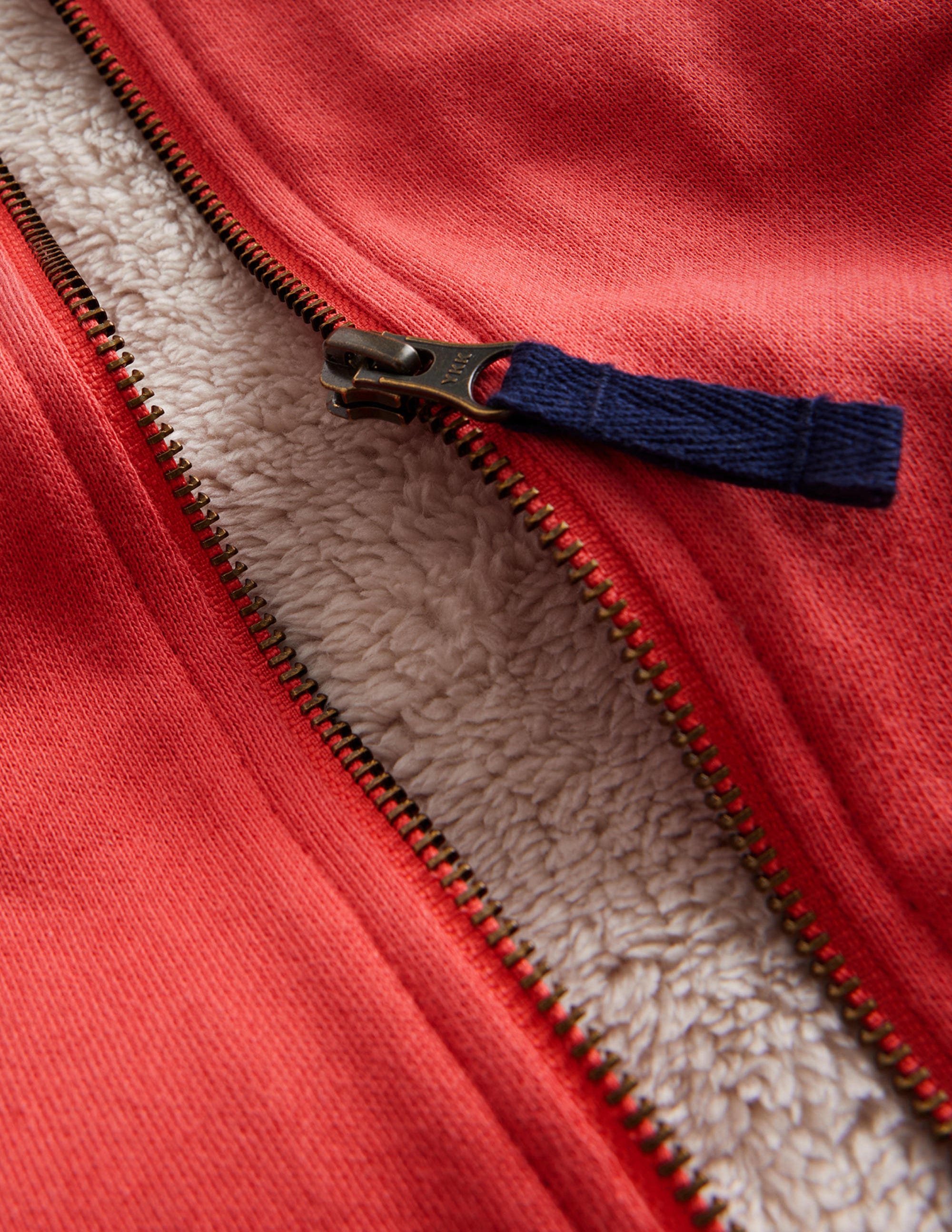 Shaggy-Lined Printed Hoodie-Jam - Image 3