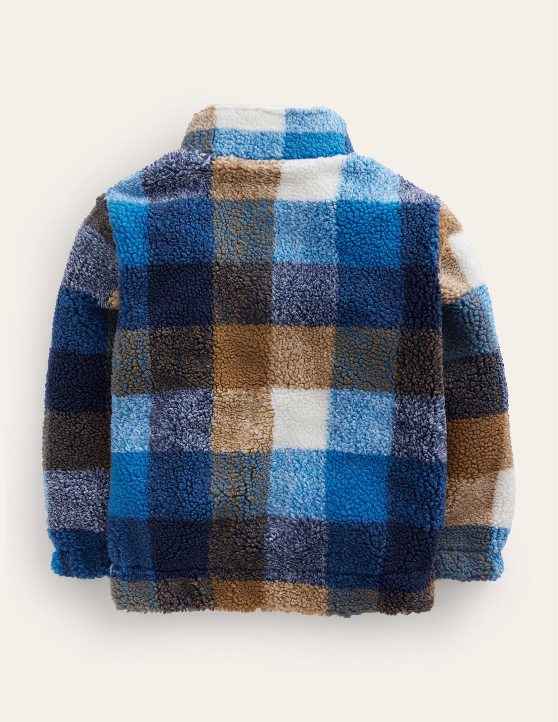 Ultimate Cosy Borg Jacket-Multi Check-2