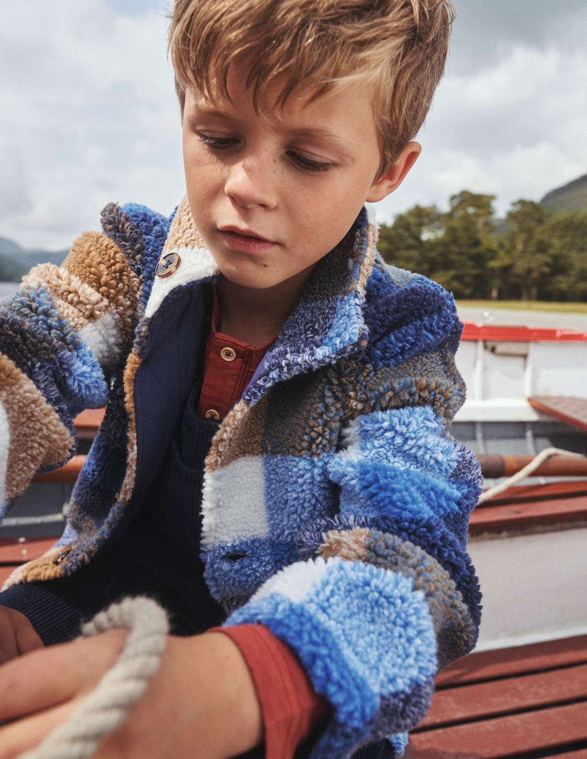 Ultimate Cosy Borg Jacket-Multi Check-4