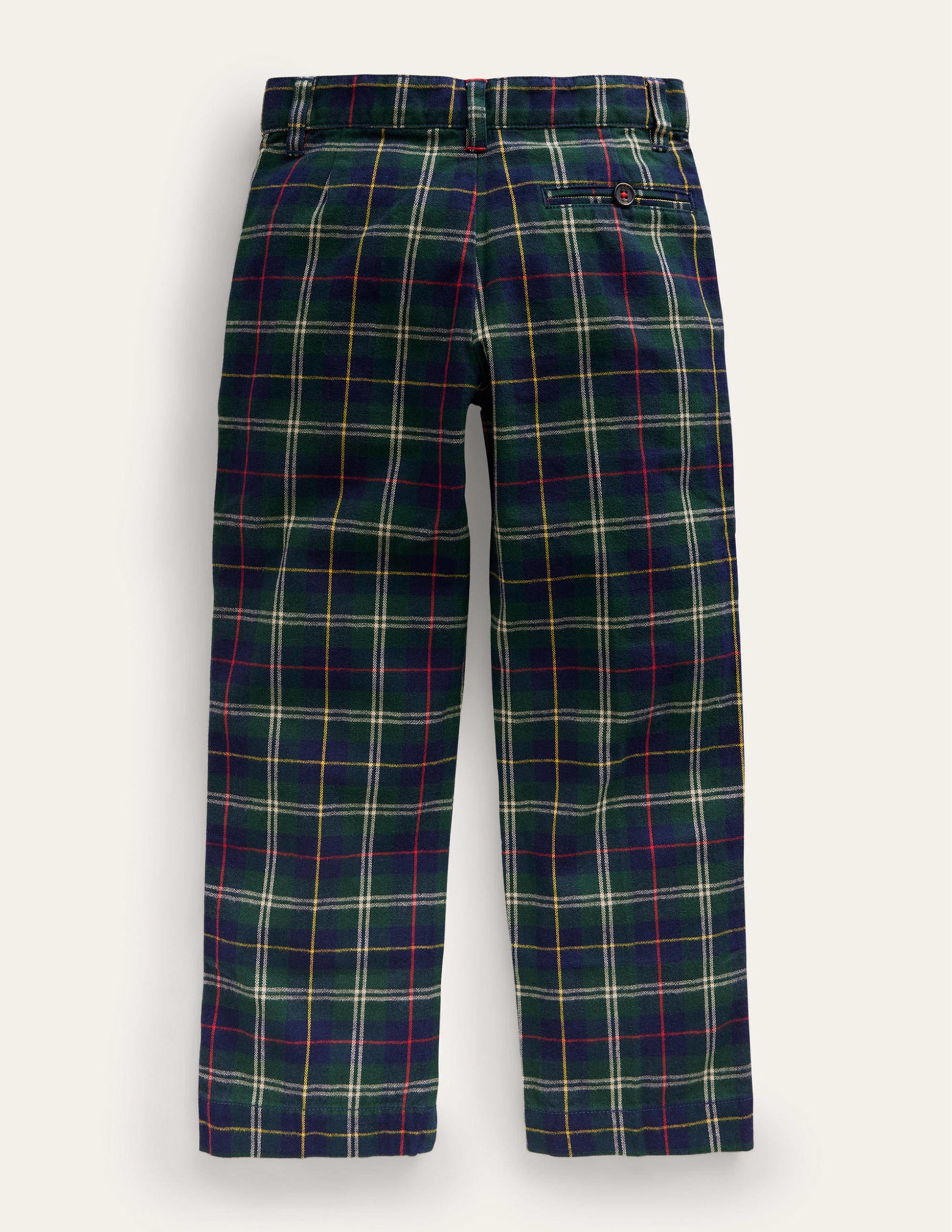 Smart Trousers-Blue / Green Check-2