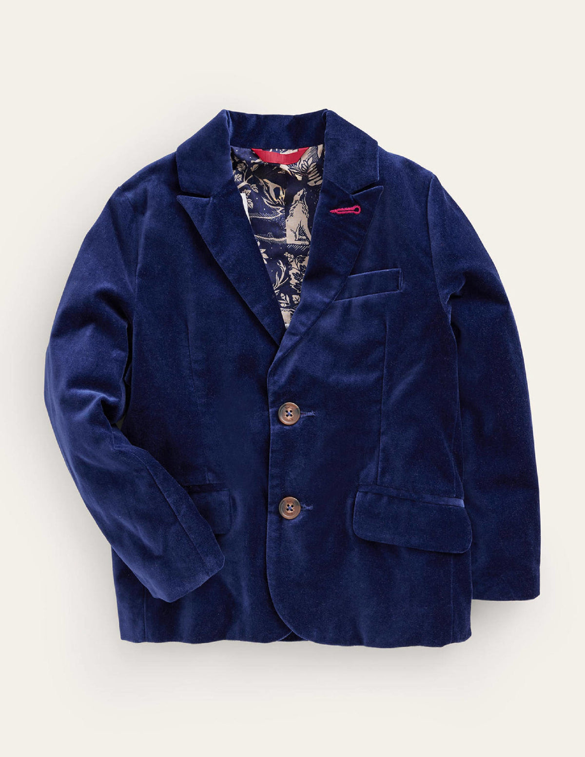 Velvet Party Blazer-Bluing-1