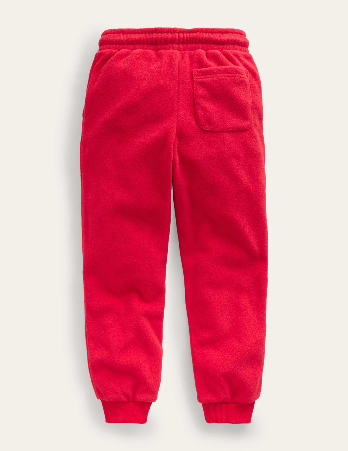 Fleece Joggers-Rockabilly Red-2