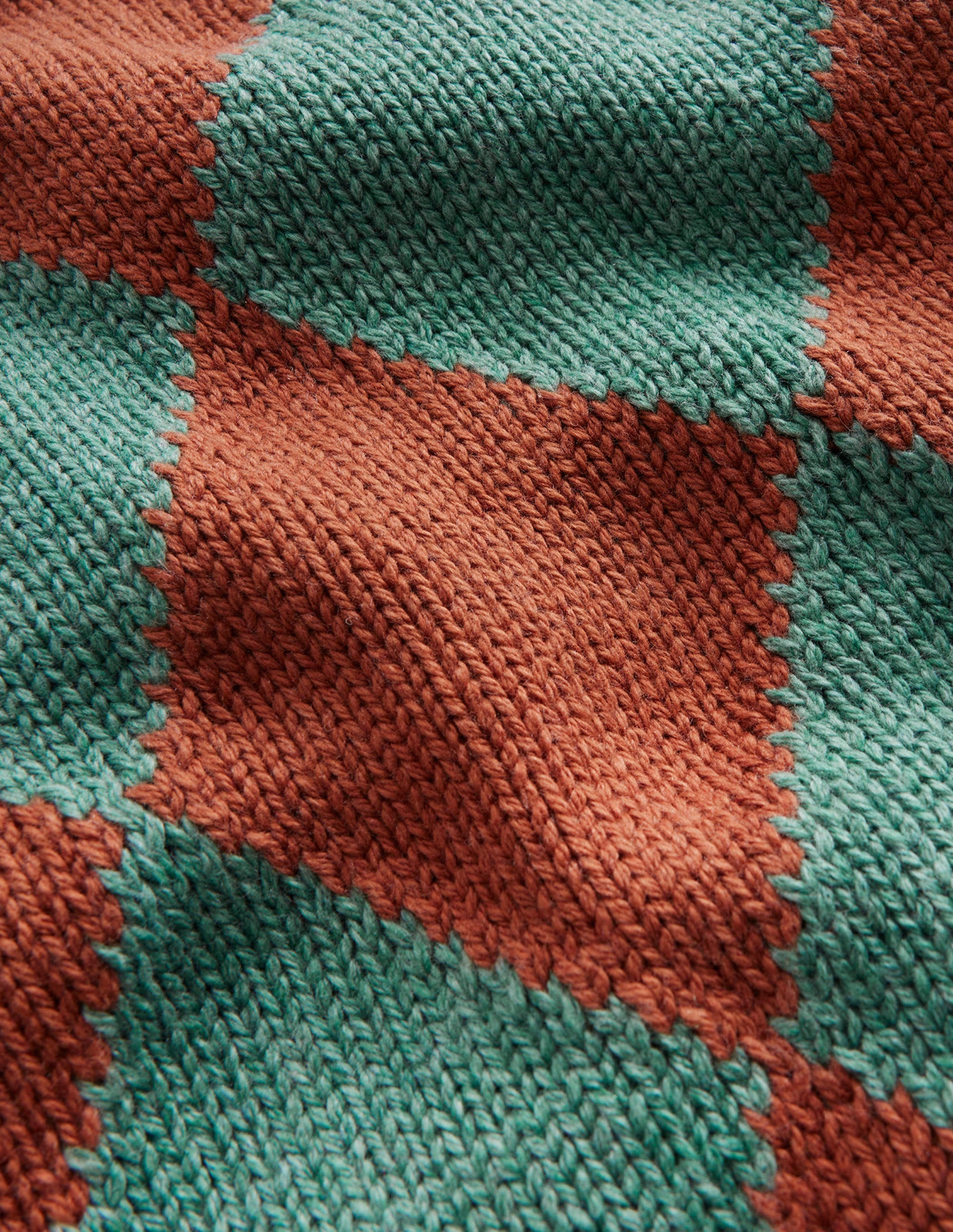 Argyle Jumper-Green Smoke - Image 3