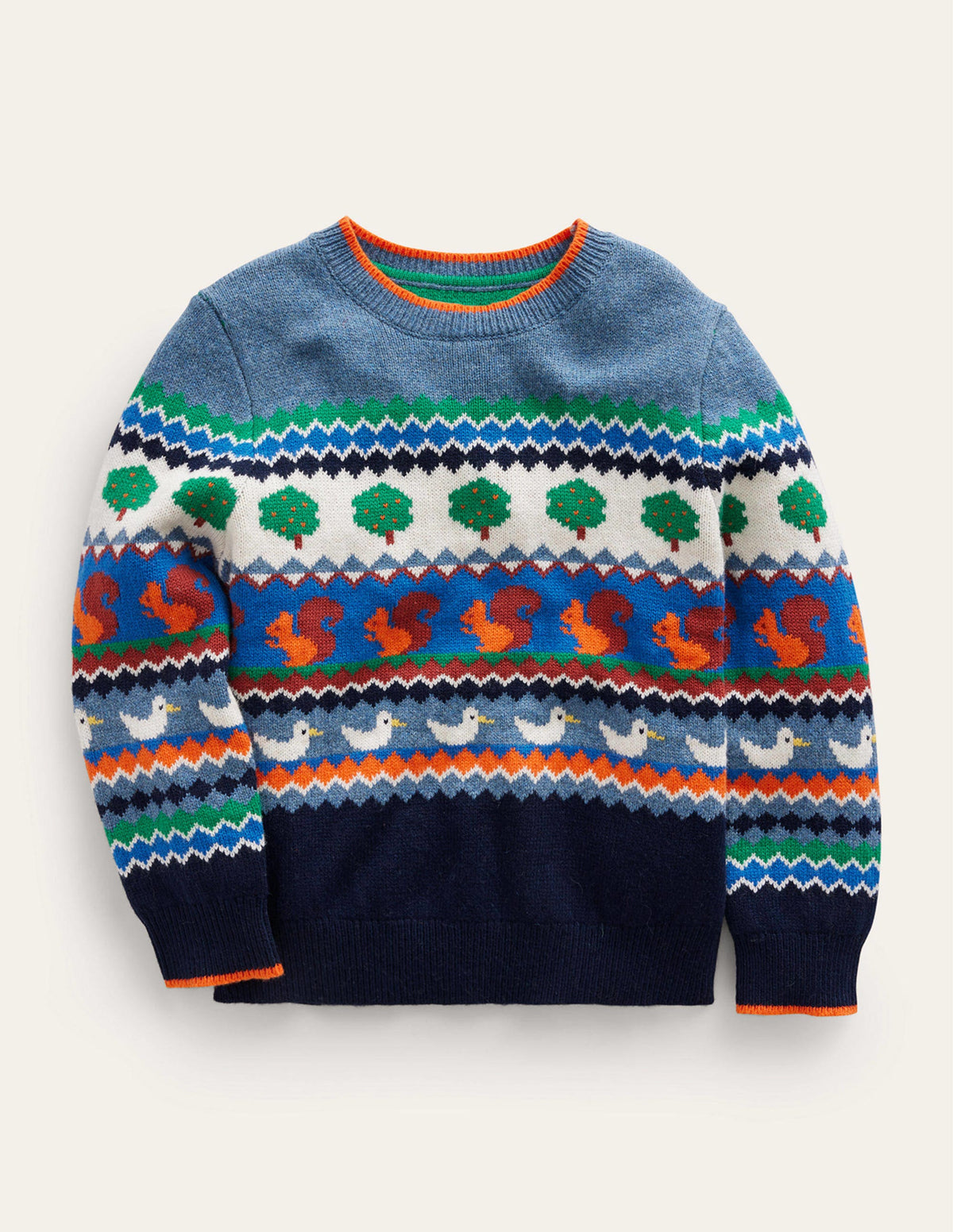 All Over Fair Isle Jumper-Multi Nature Fair Isle-1