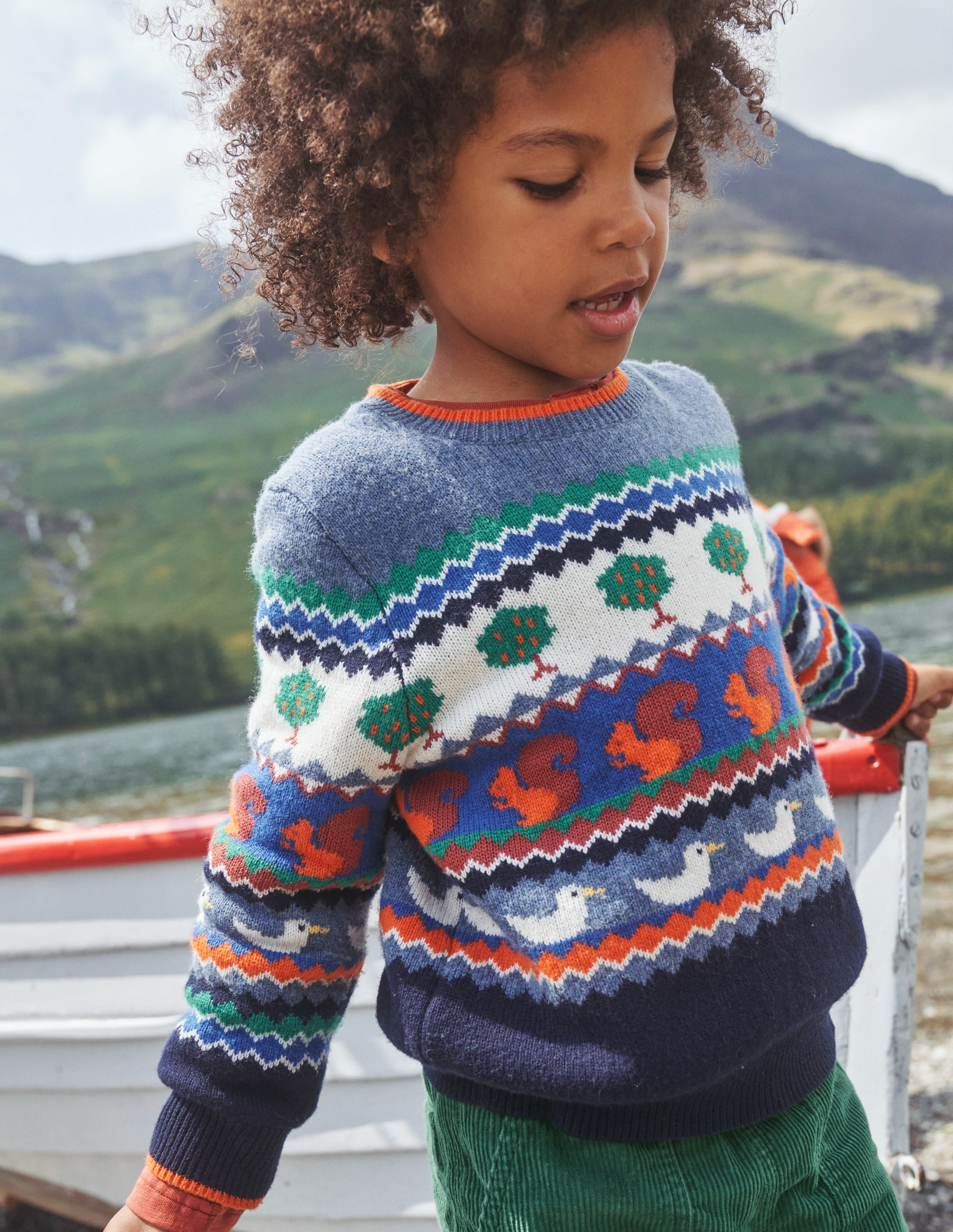All Over Fair Isle Jumper-Multi Nature Fair Isle - Image 4