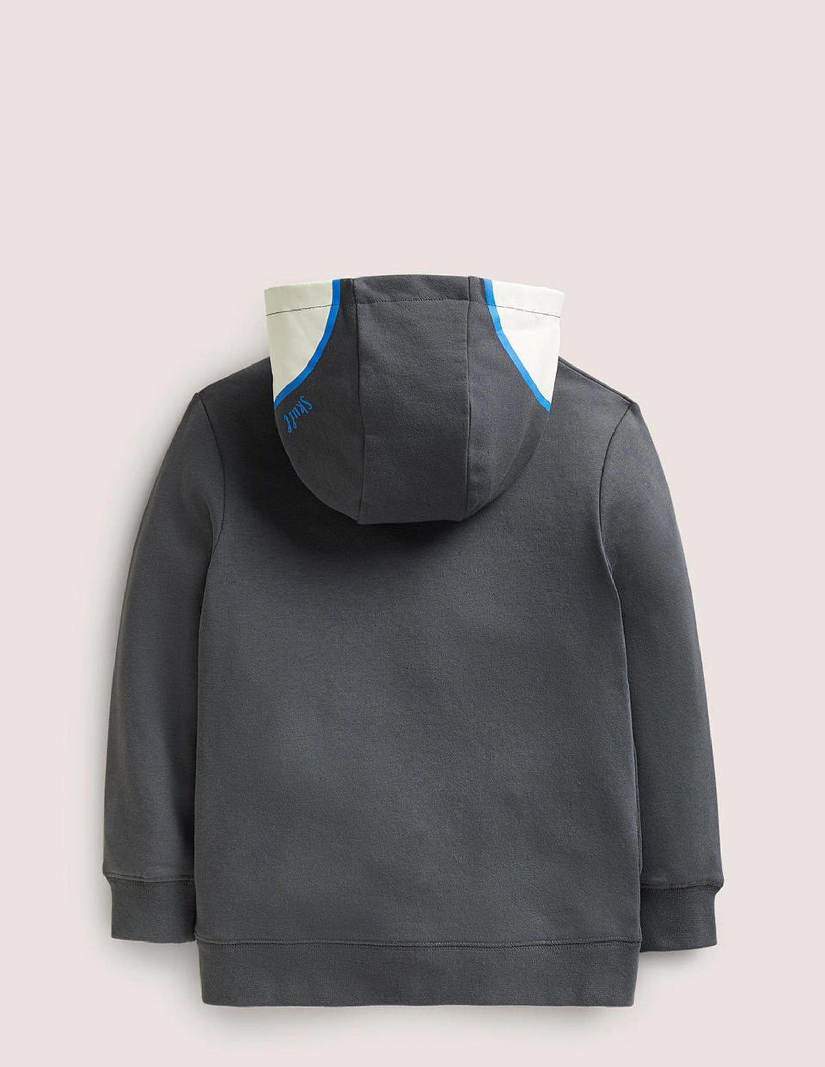 Halloween Glow Skeleton Hoodie-Smoke Grey Glowing Skeleton - Image 2