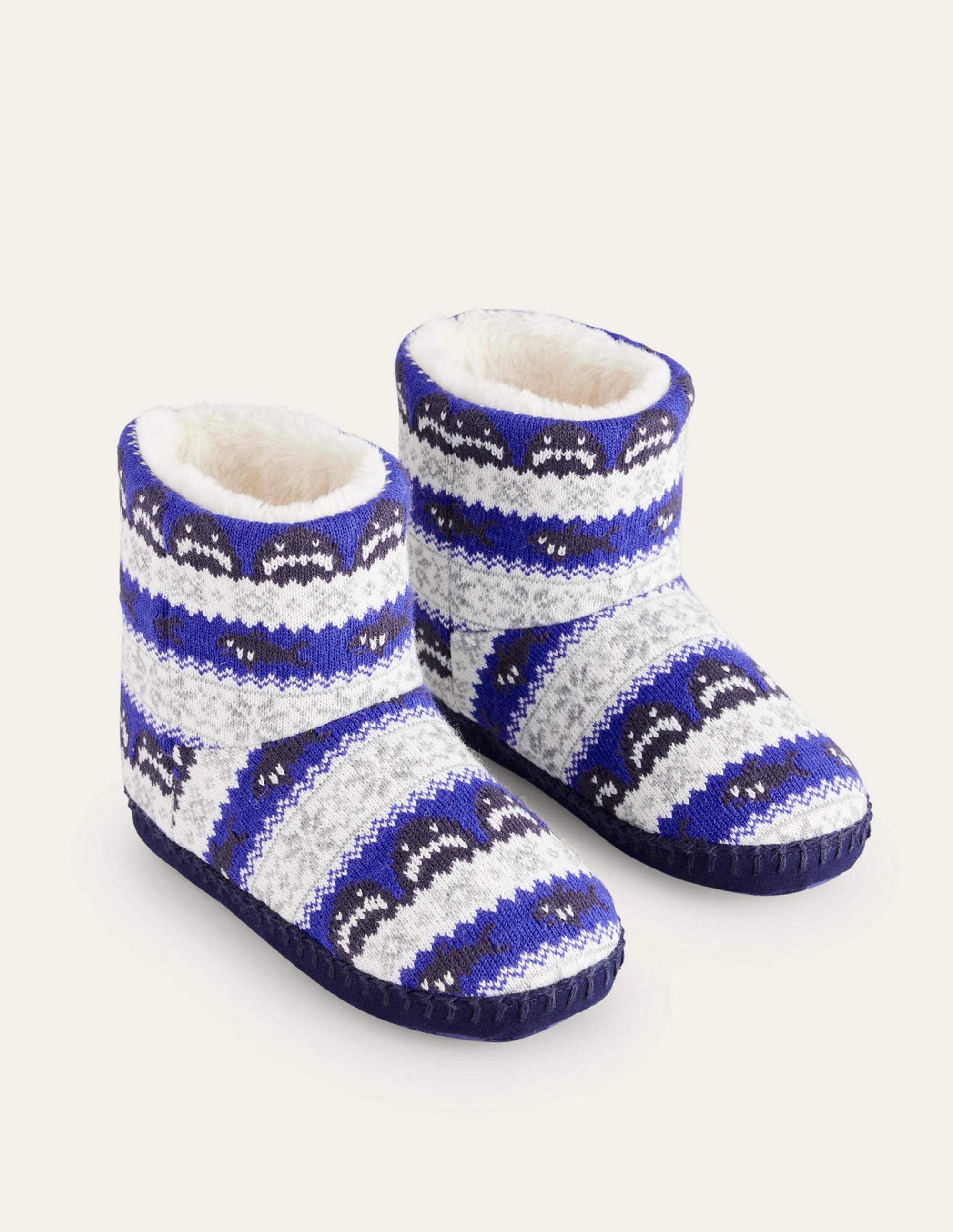 Slipper Boots-Blue Shark - Image 2