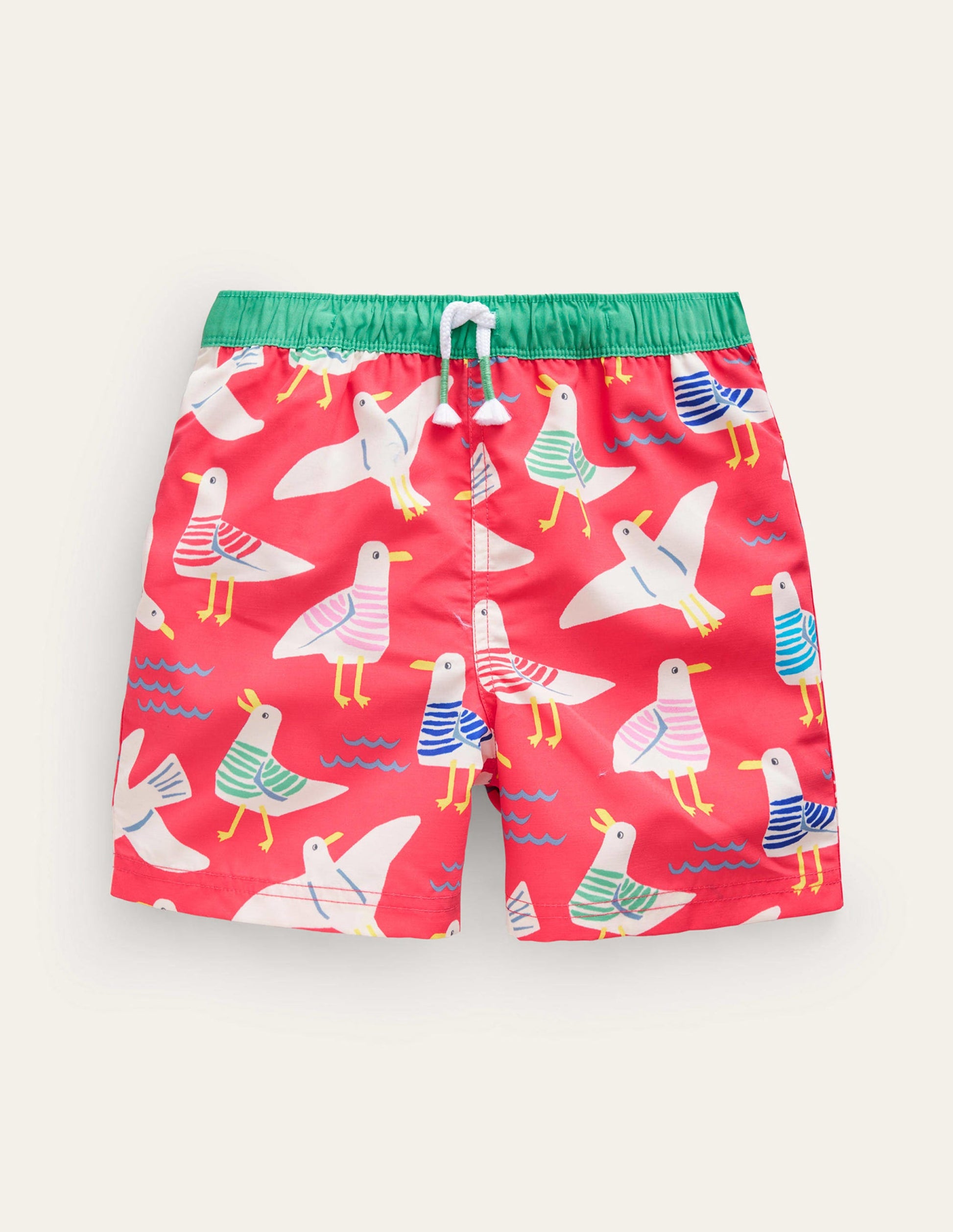 Swim Shorts-Cayenne/ Eggnog Seagulls-1