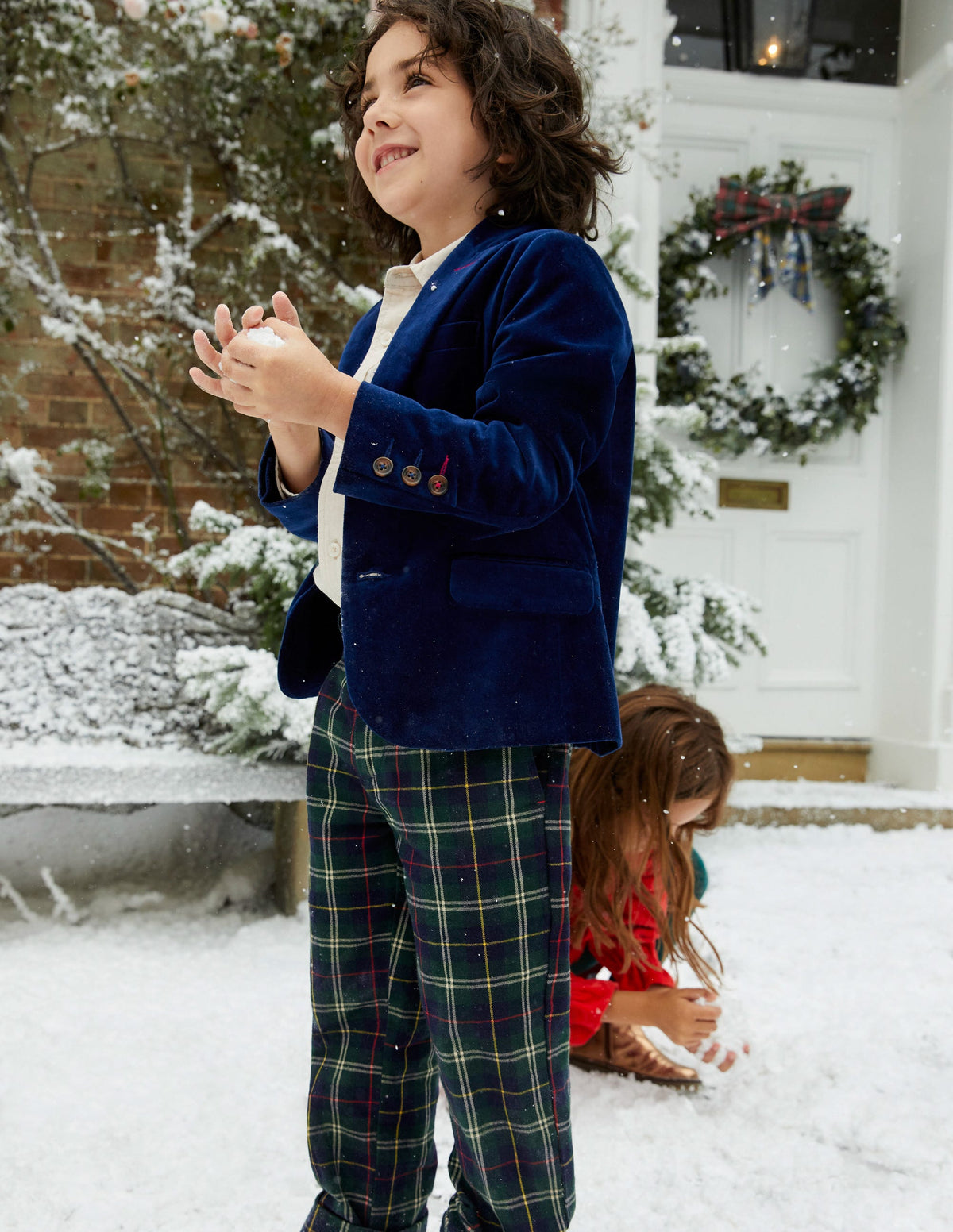 Velvet Party Blazer-Bluing - Image 4