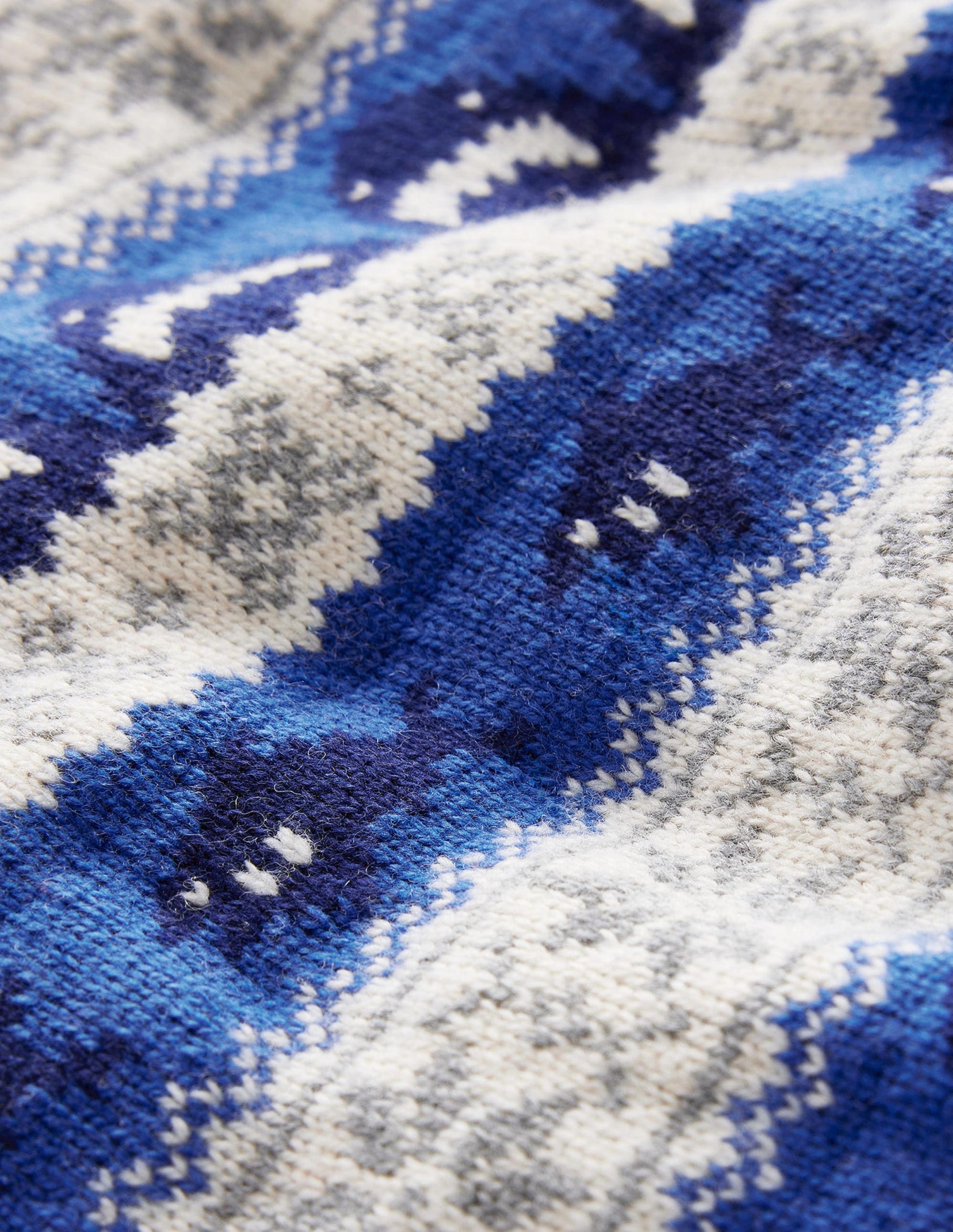 All Over Fair Isle Jumper-Dark Cobalt Sharks-3