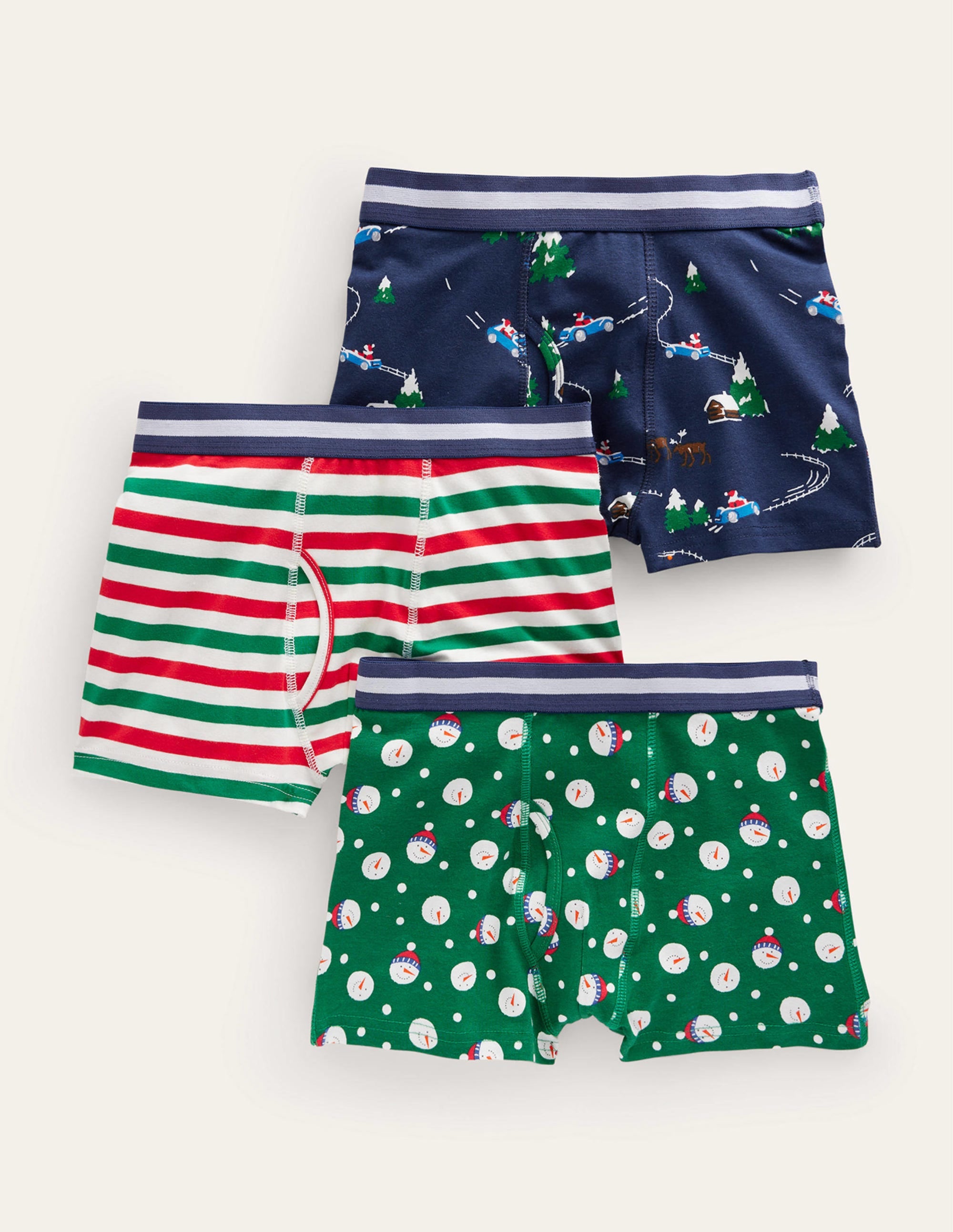 Boxers 3 Pack-Multi Festive - Image 1
