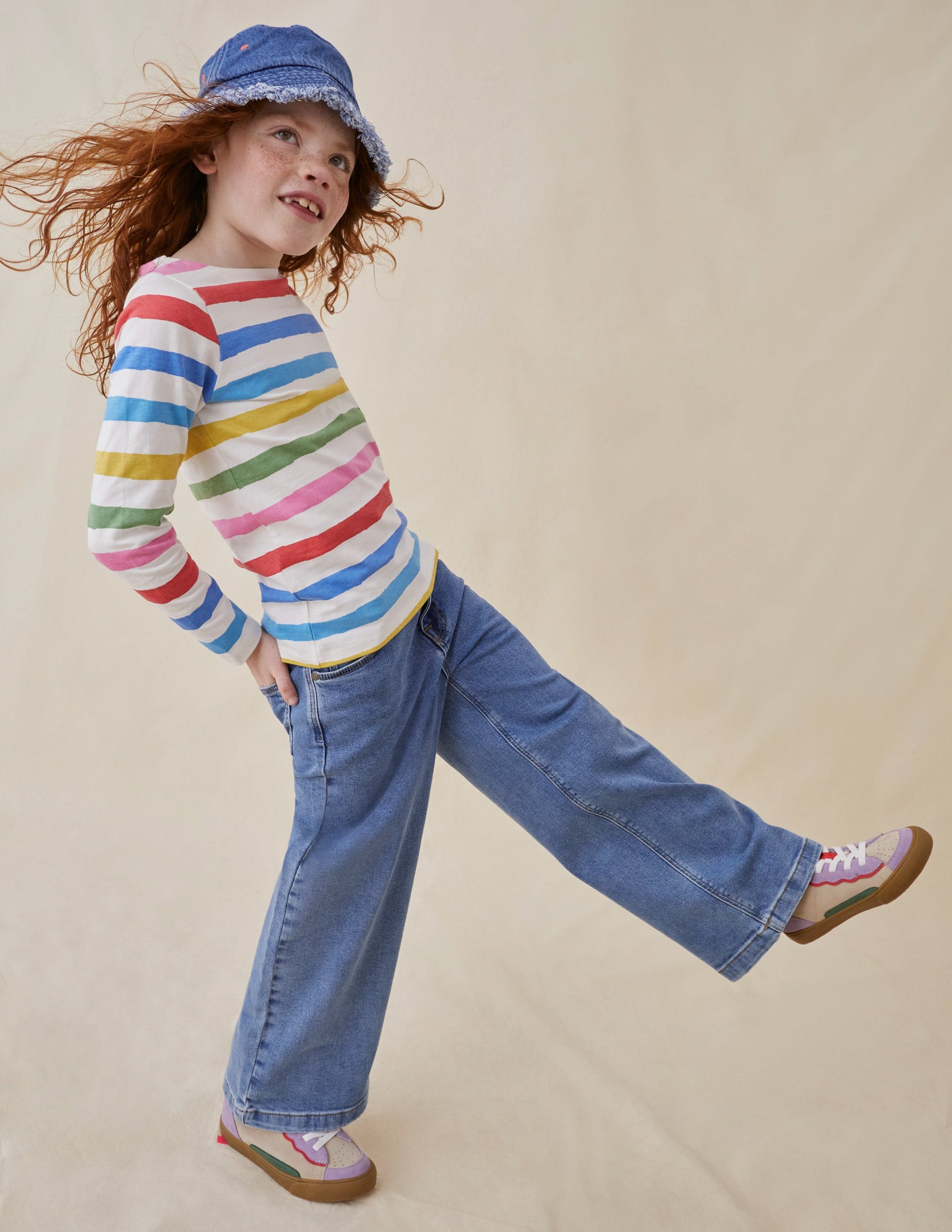 Fun Breton-Painterly Rainbow Stripe-4