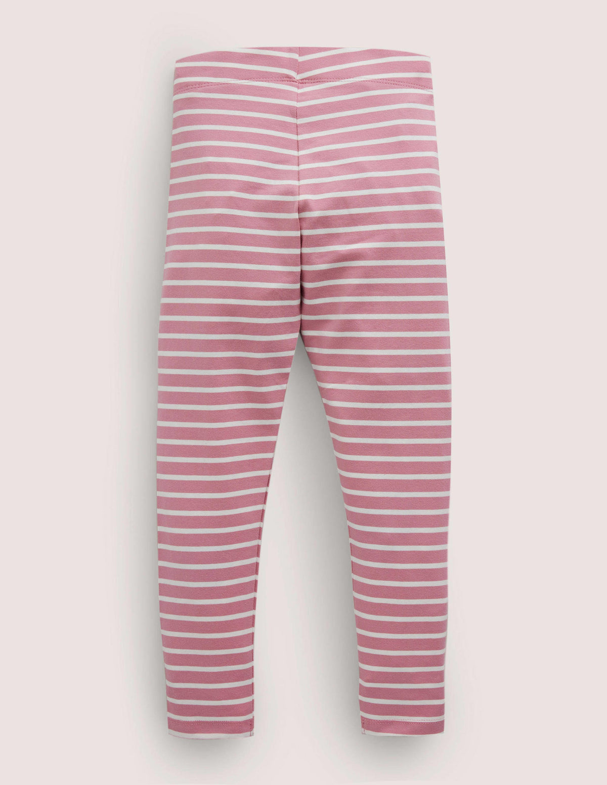 Fun Supersoft Legging-Formica Pink/Ivory Stripe-2