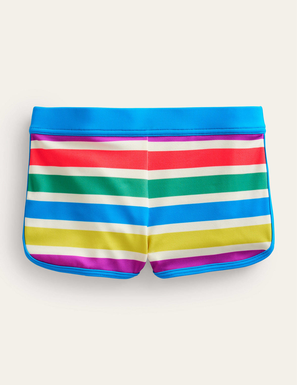 Patterned Swim Shorts-Day Tripping Stripe - Image 1