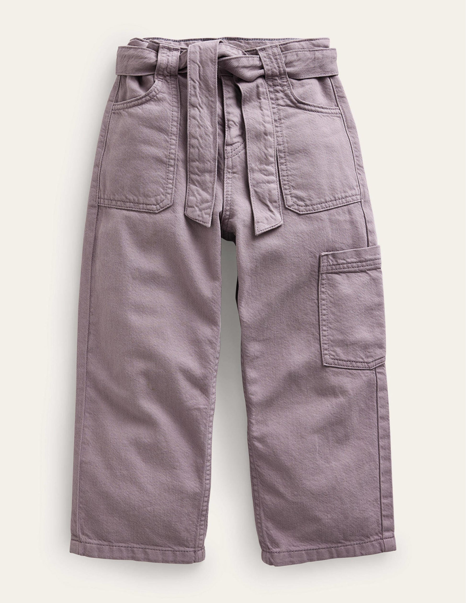 Tie-waist Cargo-Mammoth Breath Purple-1