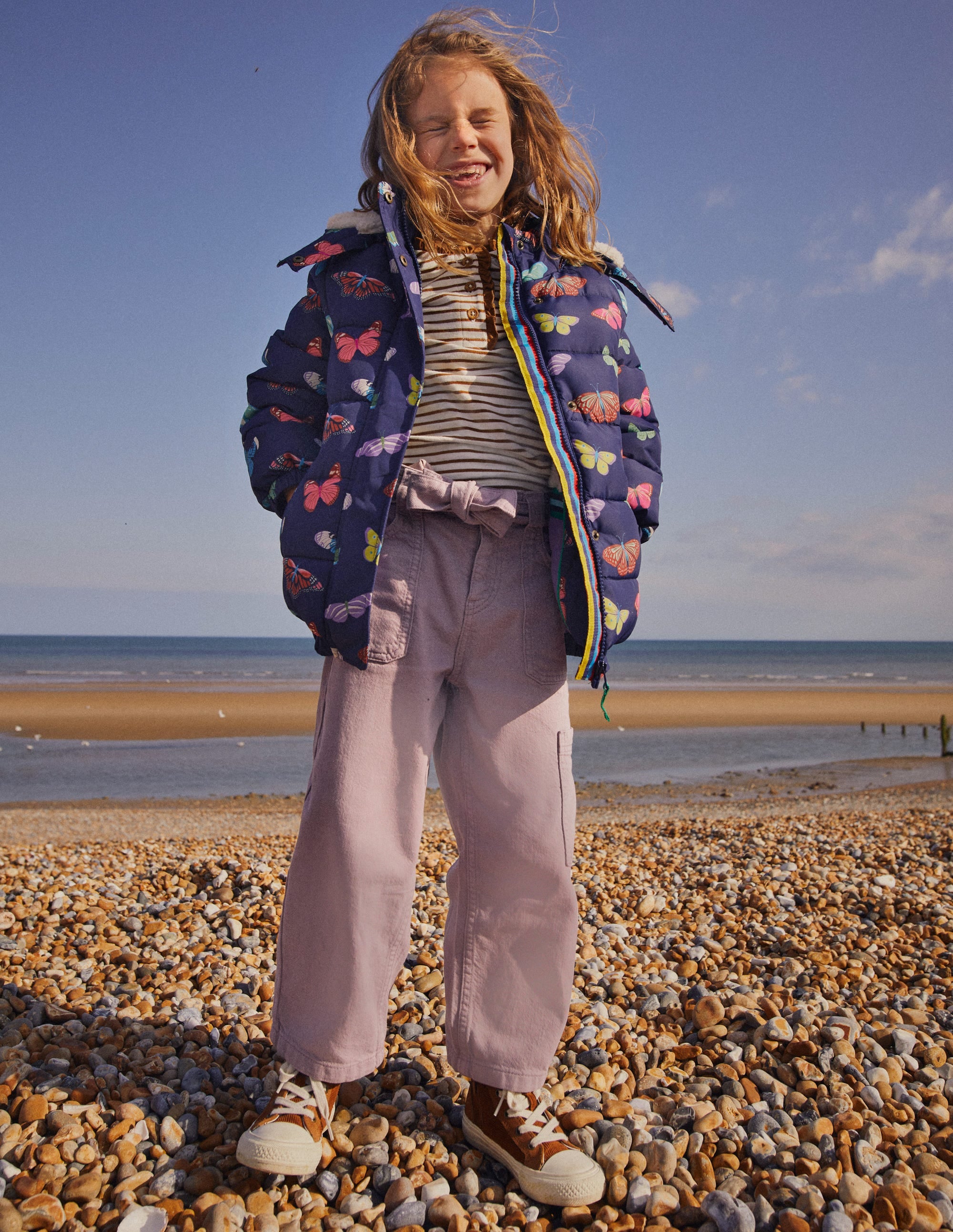 Tie-waist Cargo-Winsome Orchid - Image 4