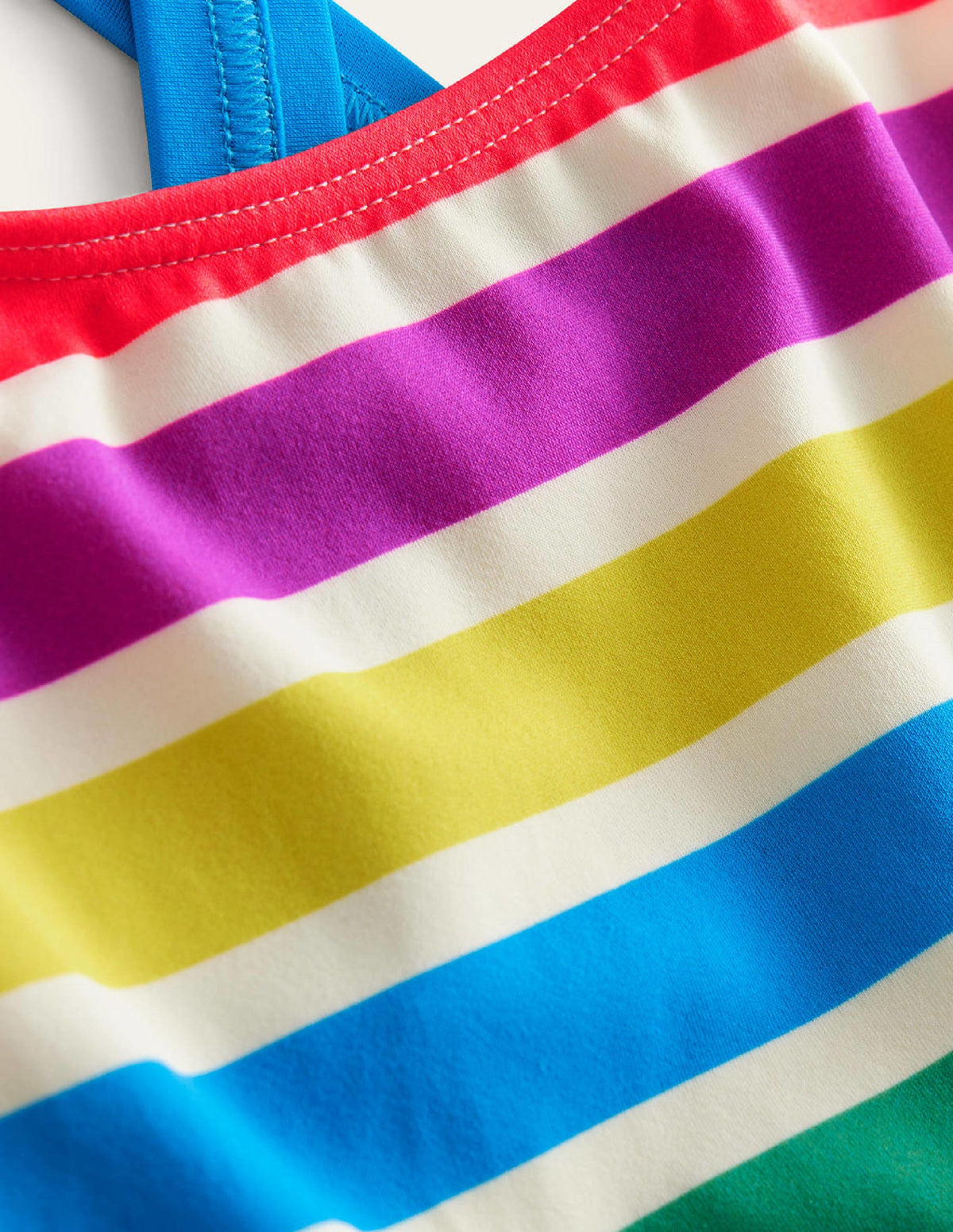 Cross Back Tankini Top-Day Tripping Stripe-3