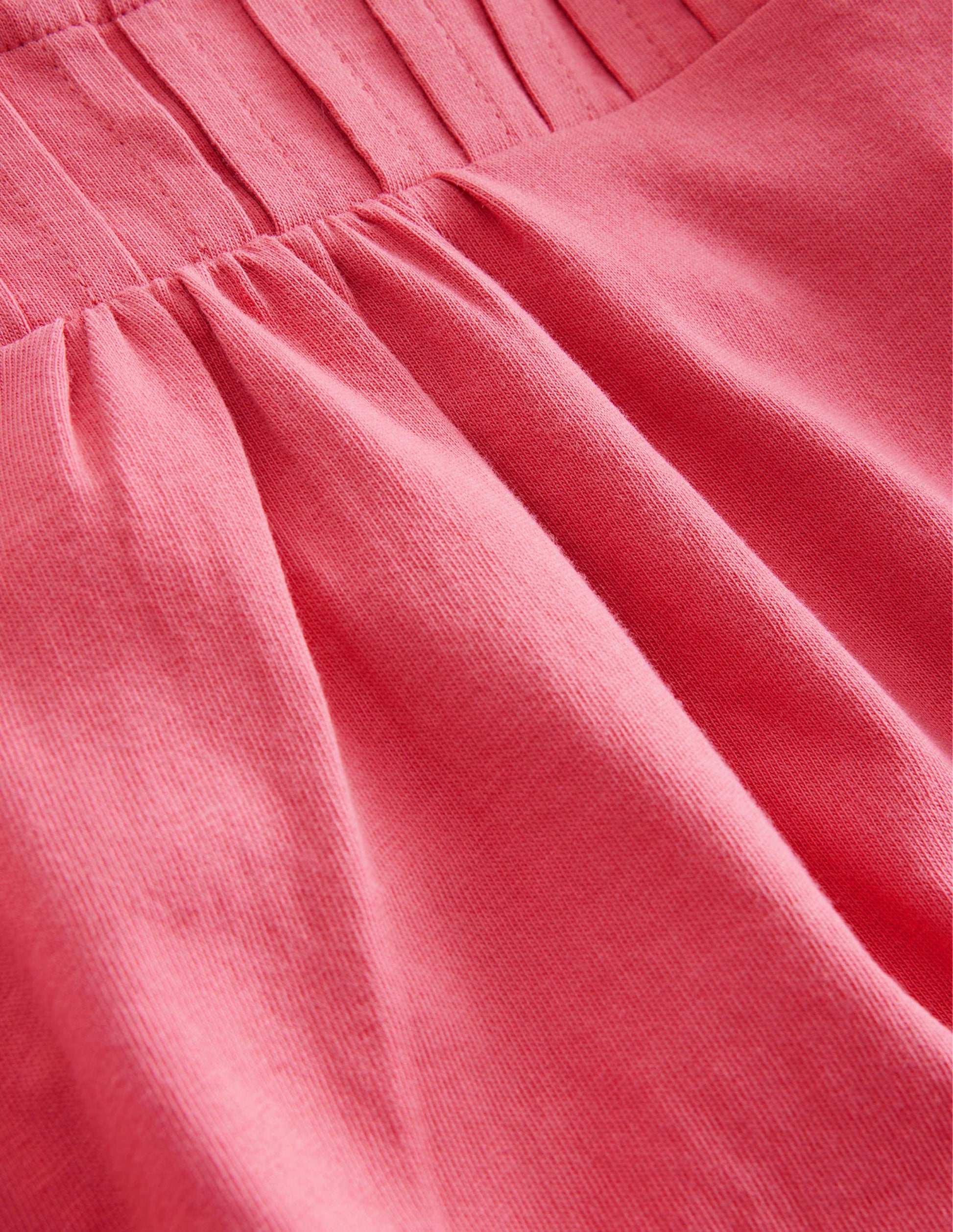 Scallop Detail Long Sleeve Top-Blush Pink-3