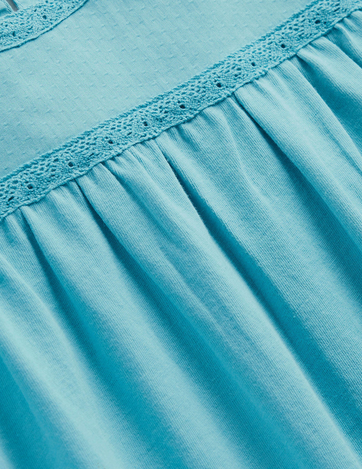 Flutter Sleeve Jersey Dress-Delphinium Blue - Image 3